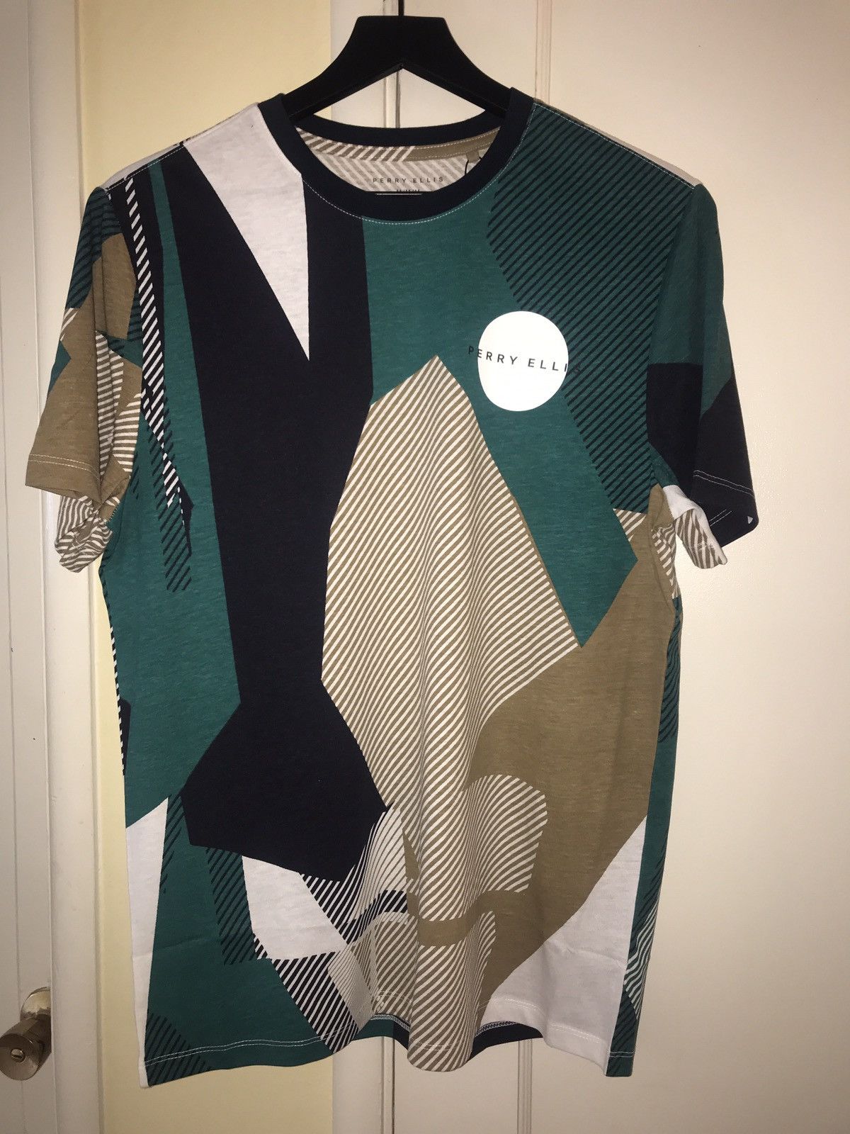 Perry Ellis *RARE* Brand New Perry Ellis Runway T-Shirt - Size Medium Size US M / EU 48-50 / 2 - 1 Thumbnail