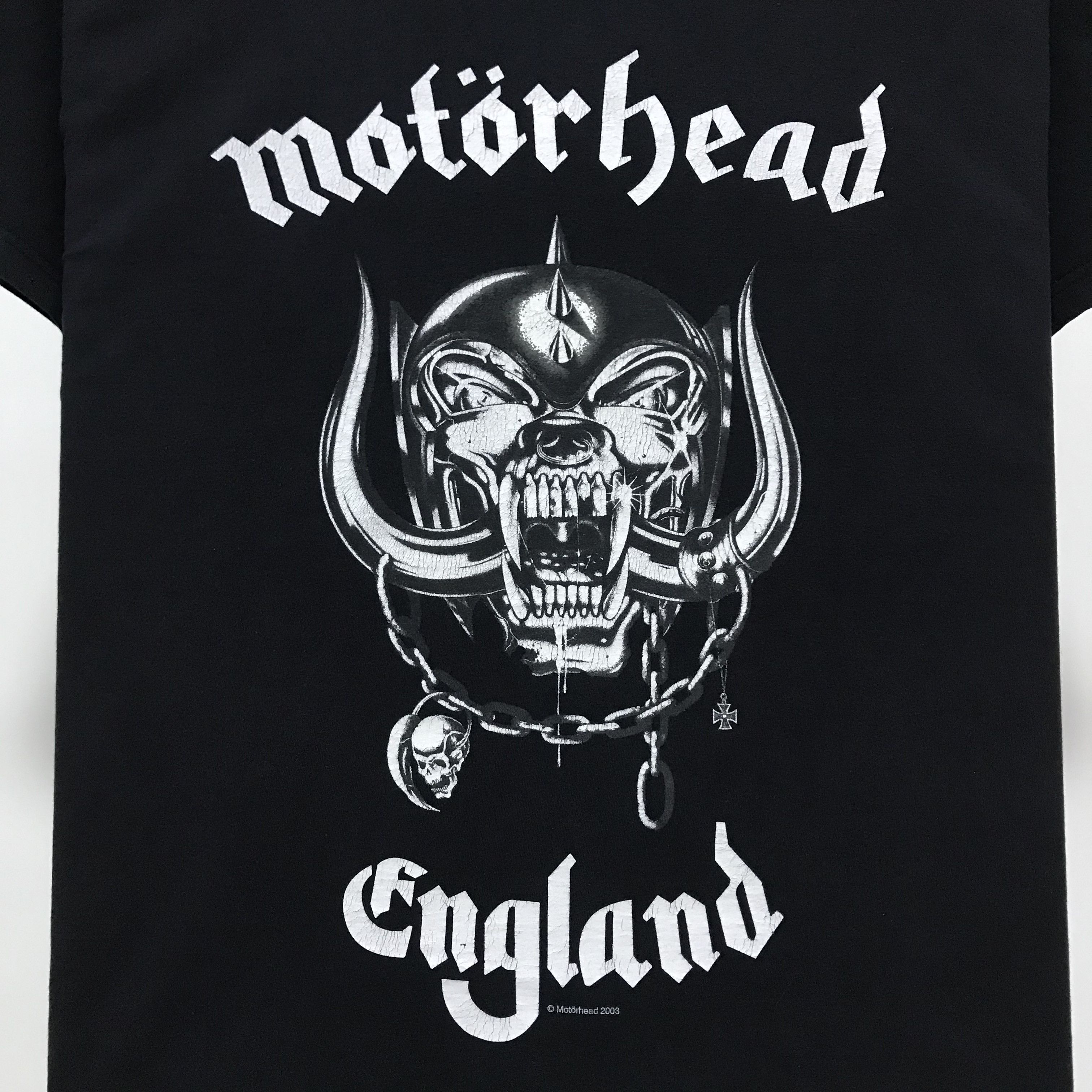Band Tees MOTORHEAD 2003 Vintage T-Shirt Rock Band Tee 90s Rare Tour Size US M / EU 48-50 / 2 - 6 Thumbnail