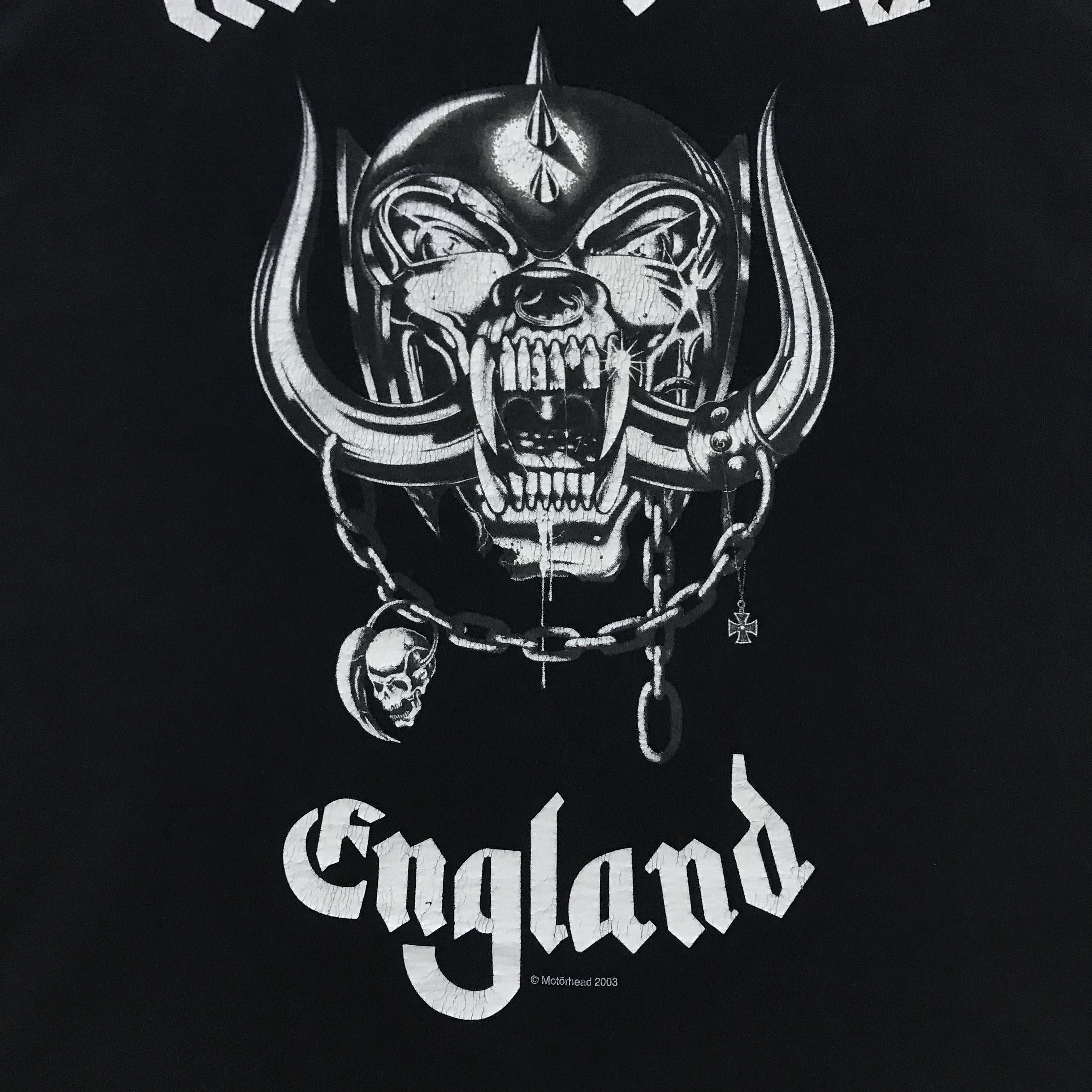 Band Tees MOTORHEAD 2003 Vintage T-Shirt Rock Band Tee 90s Rare Tour Size US M / EU 48-50 / 2 - 8 Thumbnail