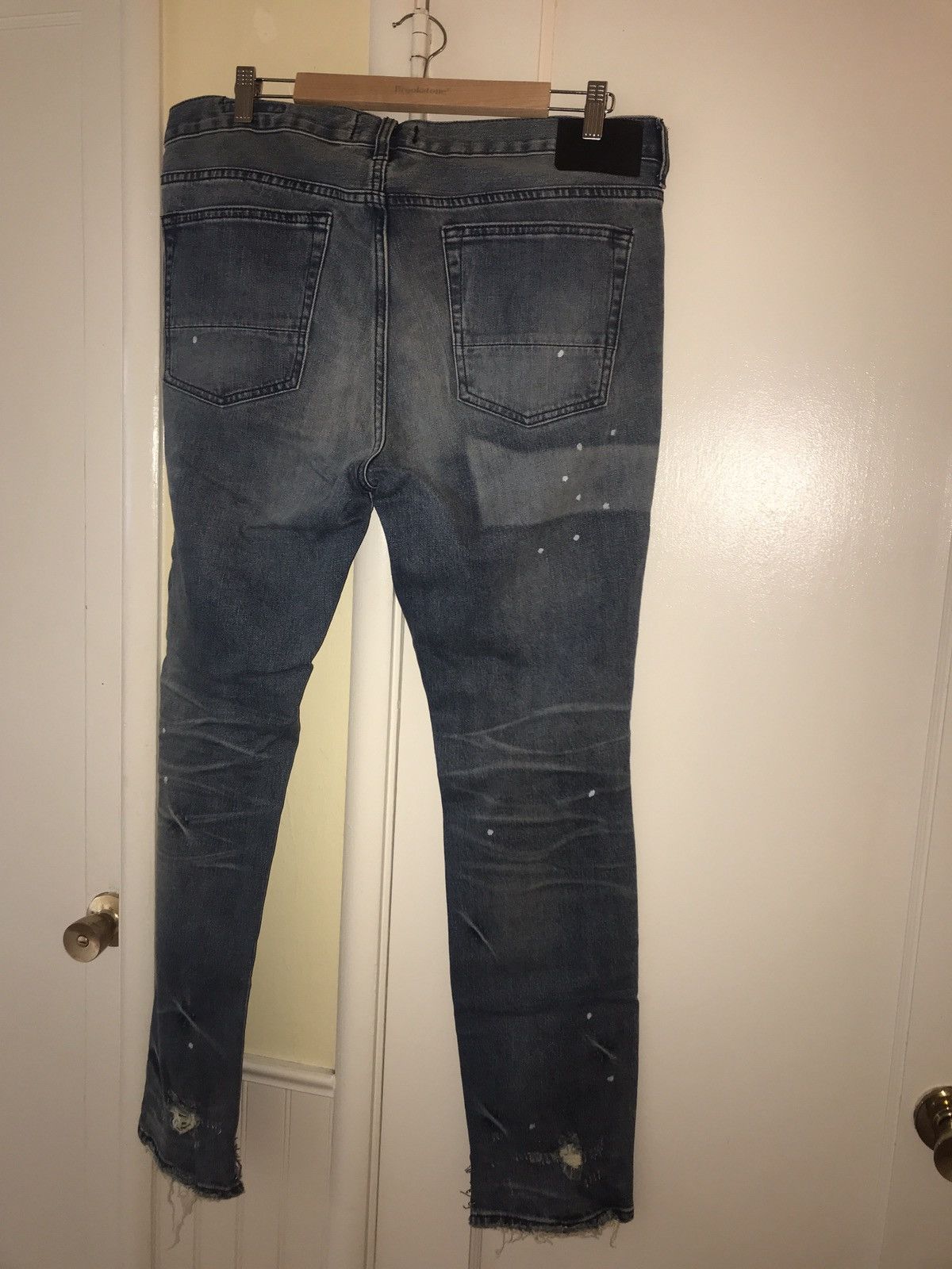 Pacsun *CUSTOM* PacSun Premium Skinny Distressed Jeans - Size 34 Size US 34 / EU 50 - 3 Thumbnail