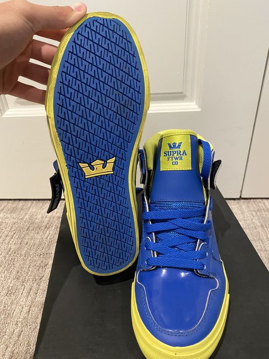 Supra vaider yellow blue hotsell