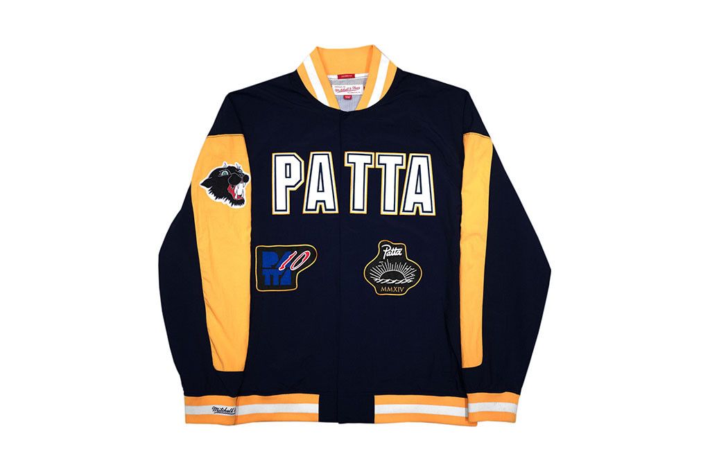 Patta Patta x Mitchell Ness warm up jacket Grailed