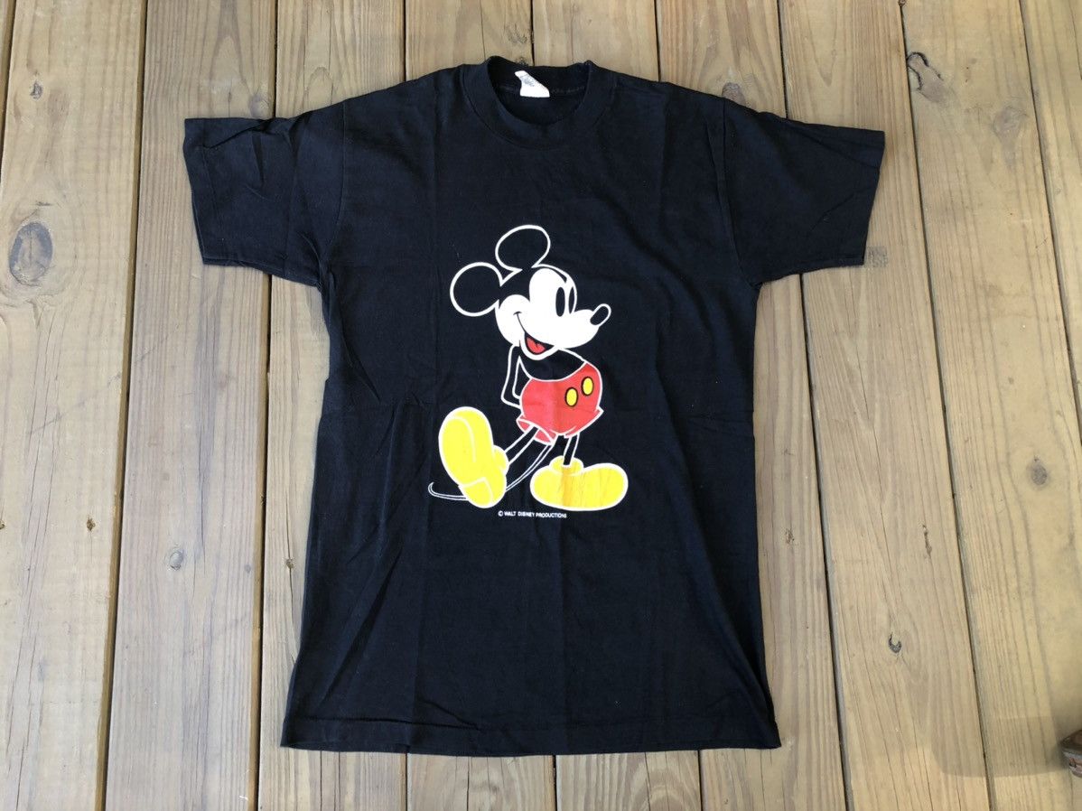 Vintage 80s Disney Mickey Mouse Tee Signal Sport