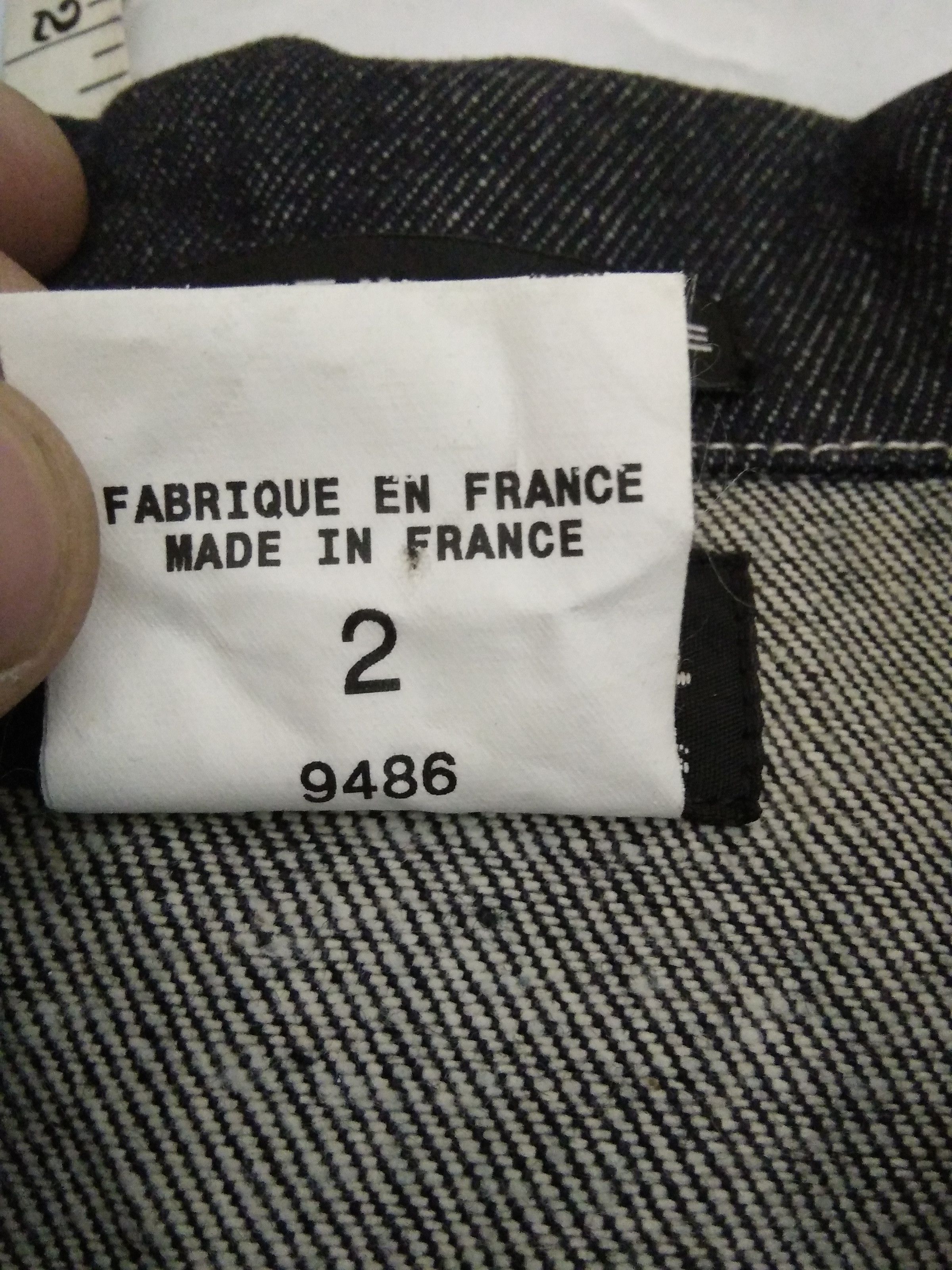 agnes b. AGNES B. DENIM JACKET 4 POCKET MINT CONDITION (A613) Size US S / EU 44-46 / 1 - 6 Thumbnail