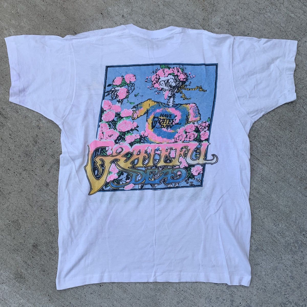 1994 Grateful Dead Spring Tour Shirt 90s Size Large Parking
