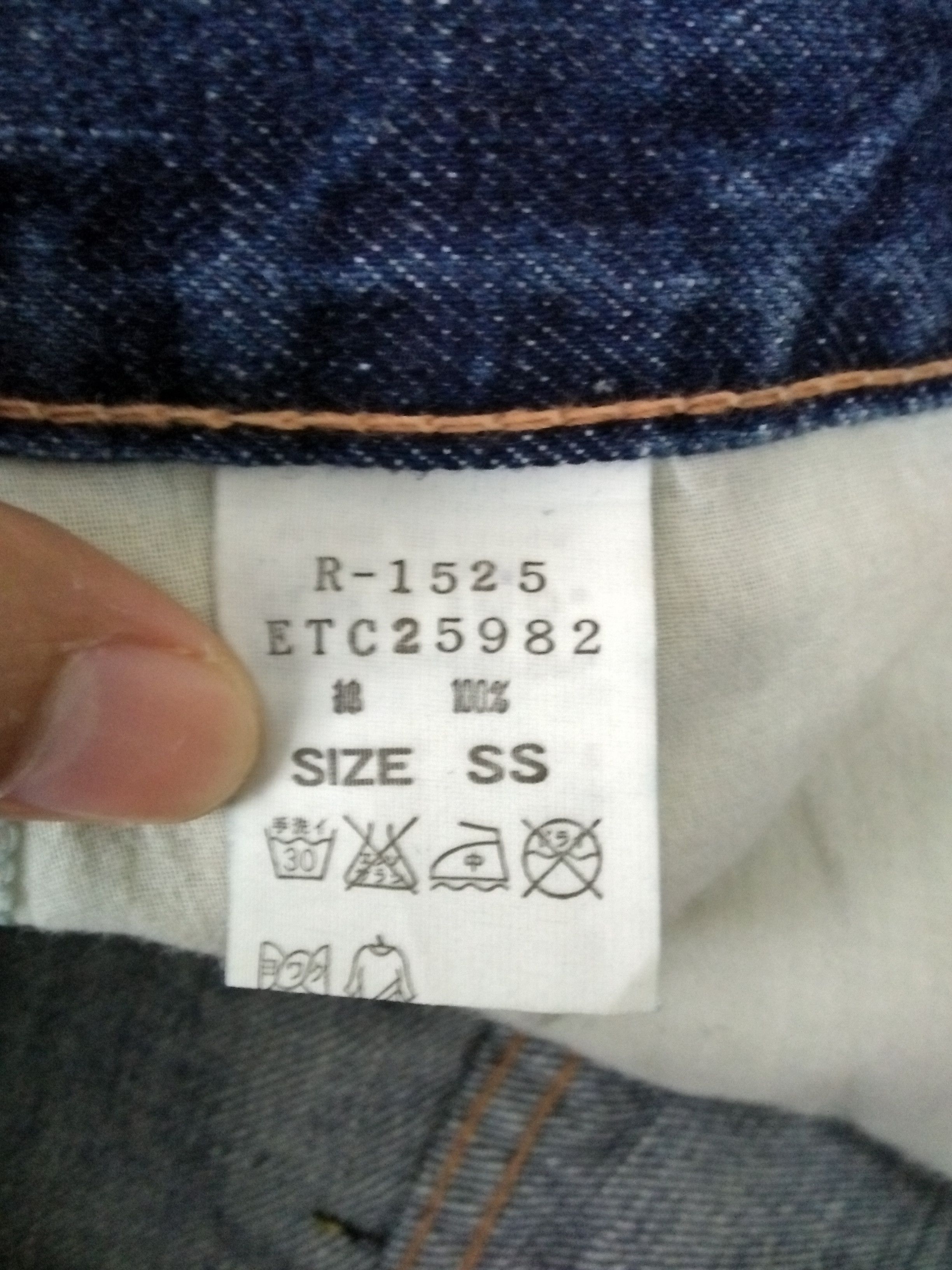 Japanese Brand RNA TRANSFORM & NEW JAPAN HEAVY DISTRESSED DESTROYED (A861) Size US 32 / EU 48 - 11 Thumbnail