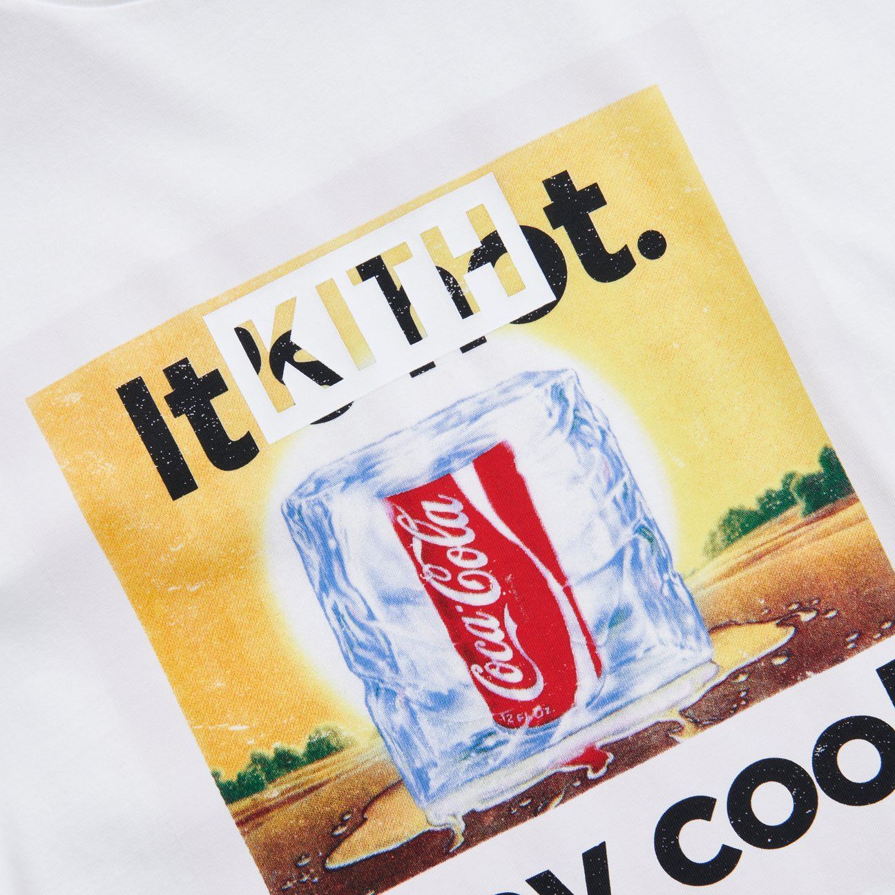 Coca Cola × Kith Kith x Coca-Cola Stay Cool Vintage Tee White 