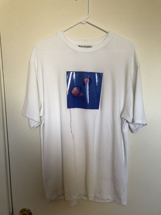 Acne Studios Acne Studios White Jellyfish Patch T-Shirt | Grailed