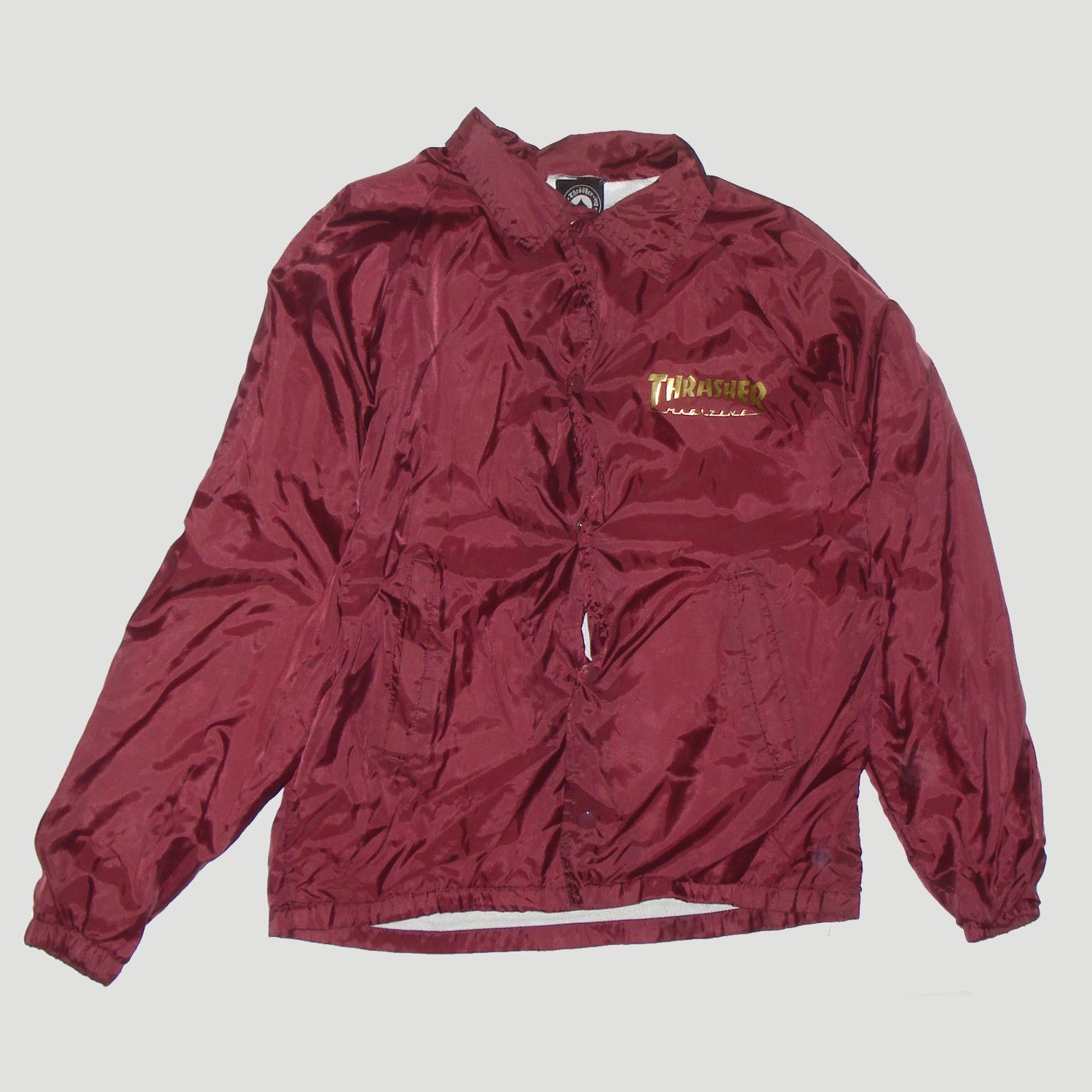Thrasher Thrasher coach button up jacket Grailed