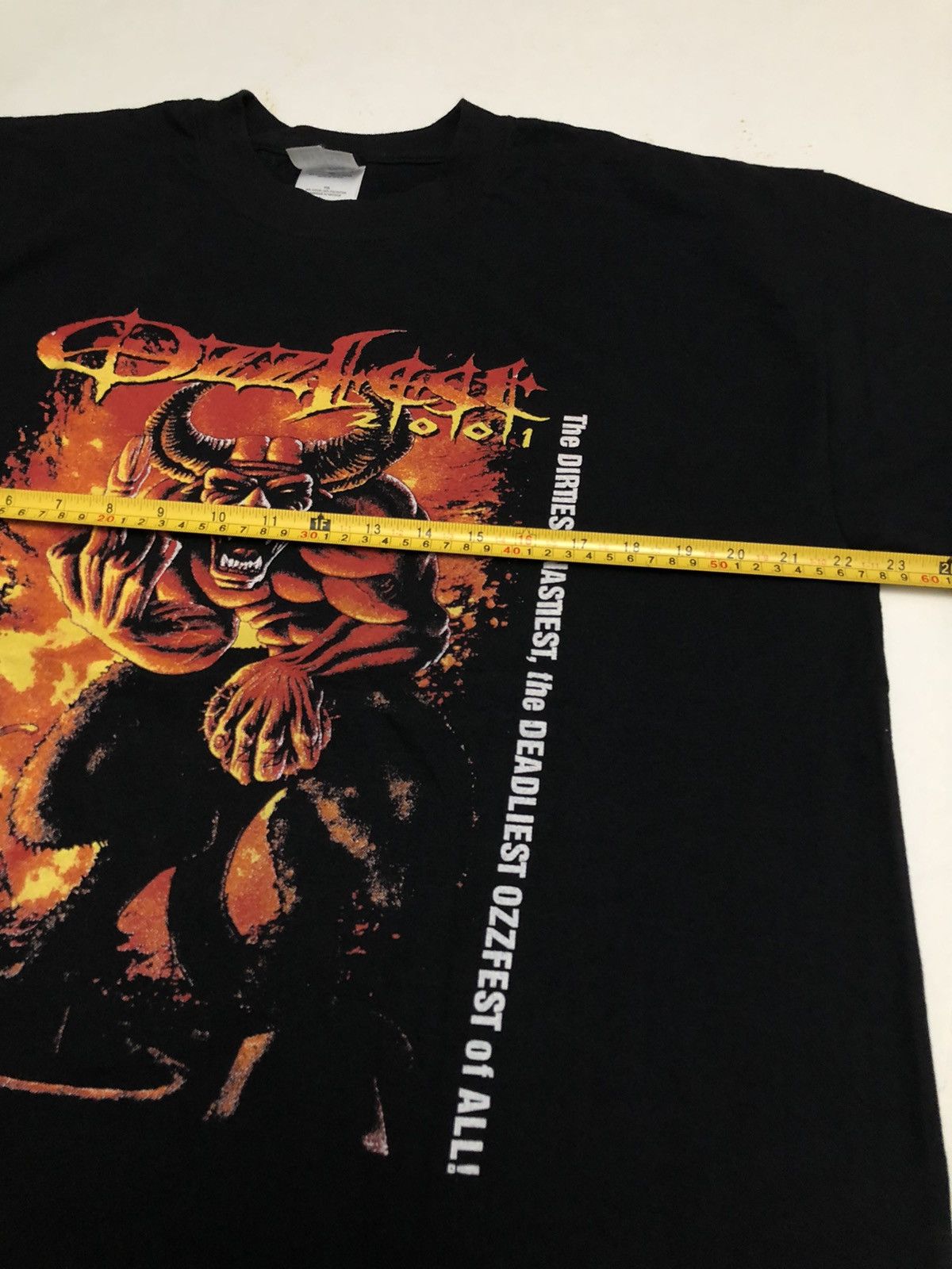 Band Tees × Vintage 01’ Ozzfest Rare Graphic Festival Tee Size US XL / EU 56 / 4 - 4 Thumbnail