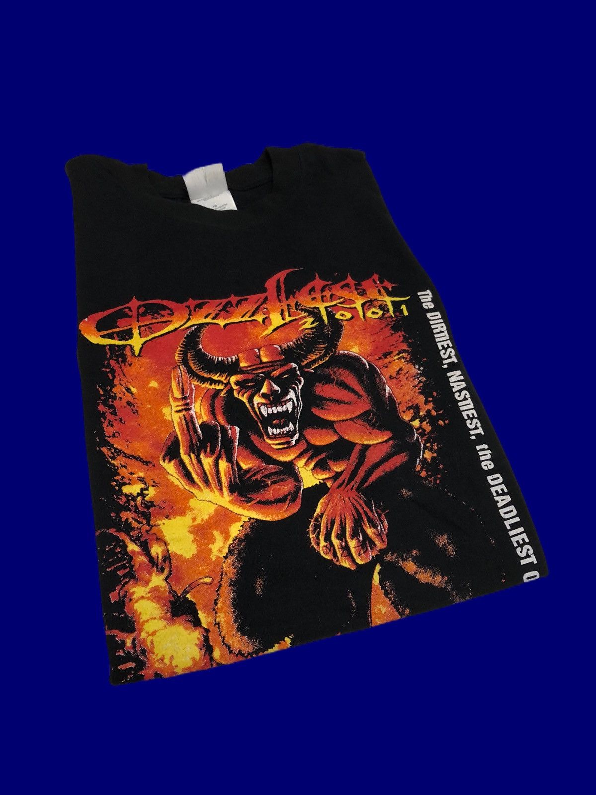 Band Tees × Vintage 01’ Ozzfest Rare Graphic Festival Tee Size US XL / EU 56 / 4 - 1 Thumbnail