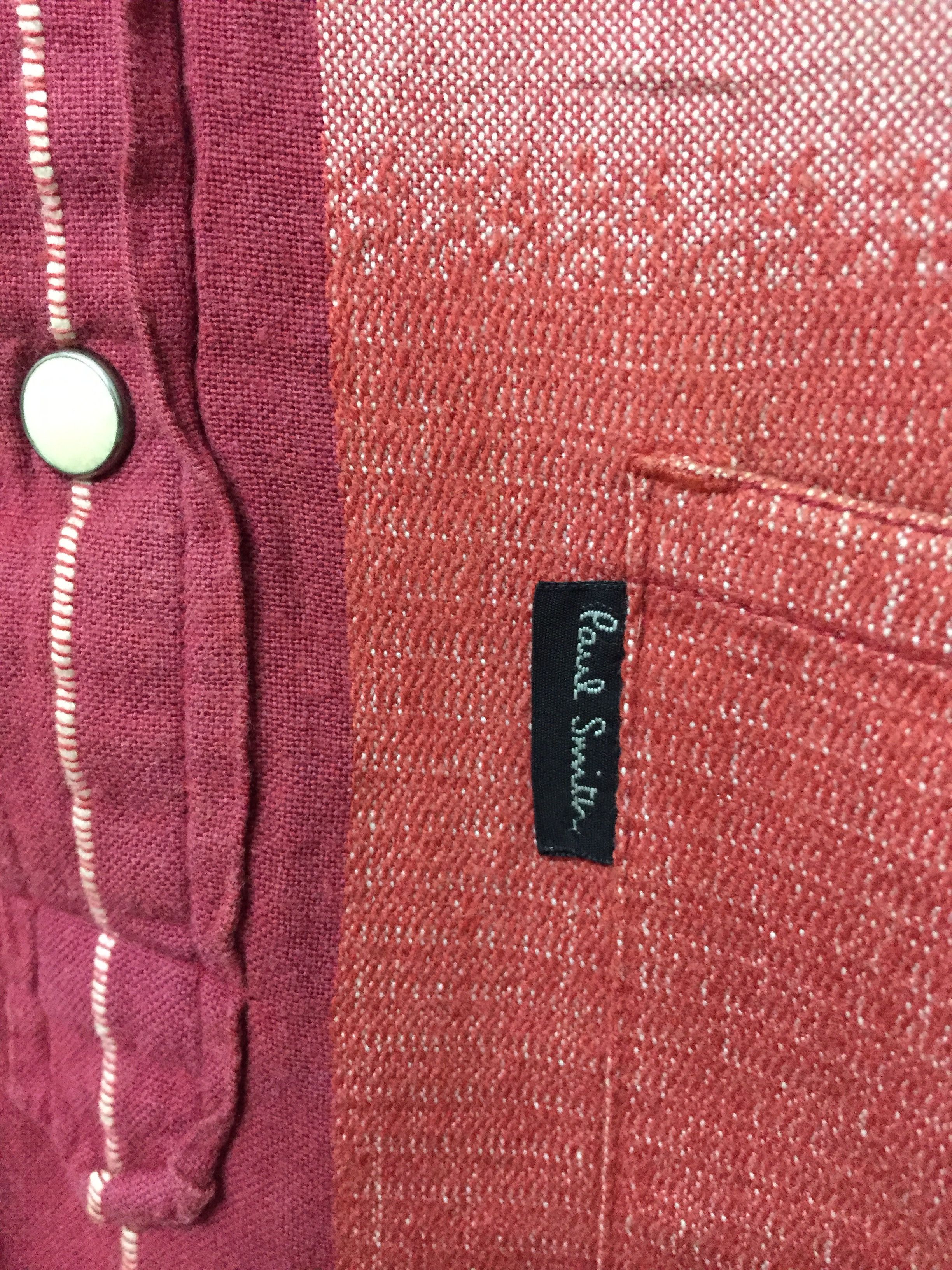 Japanese Brand × Paul Smith Red Ear × Toyo Enterprises 1990s Red Ear half Snap button check Size US M / EU 48-50 / 2 - 6 Thumbnail