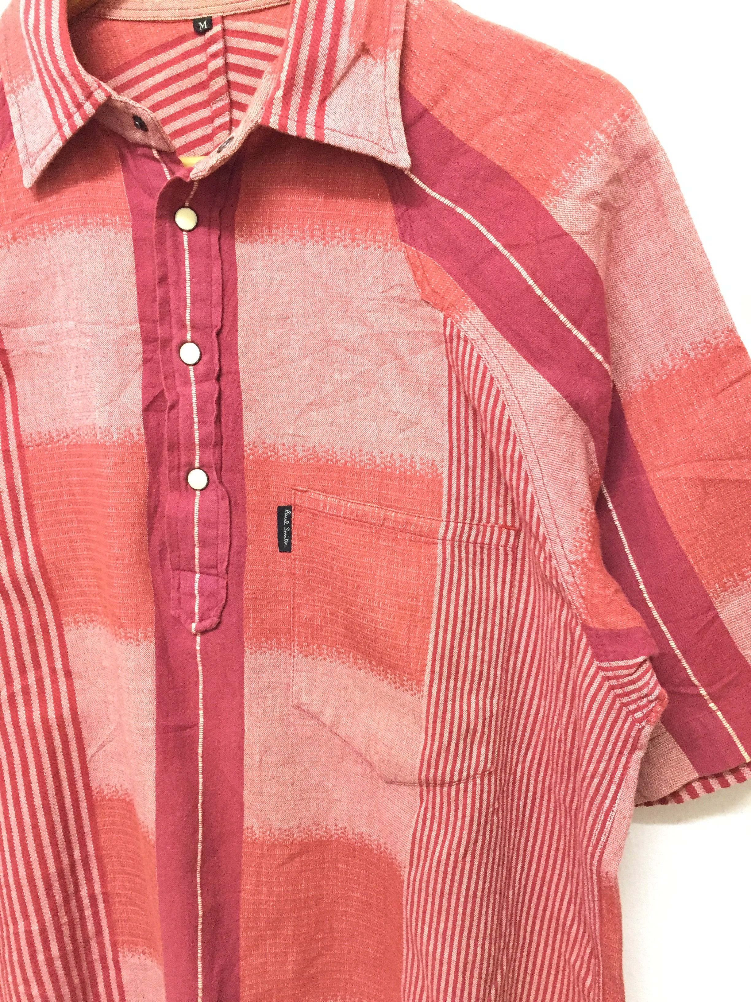 Japanese Brand × Paul Smith Red Ear × Toyo Enterprises 1990s Red Ear half Snap button check Size US M / EU 48-50 / 2 - 4 Thumbnail