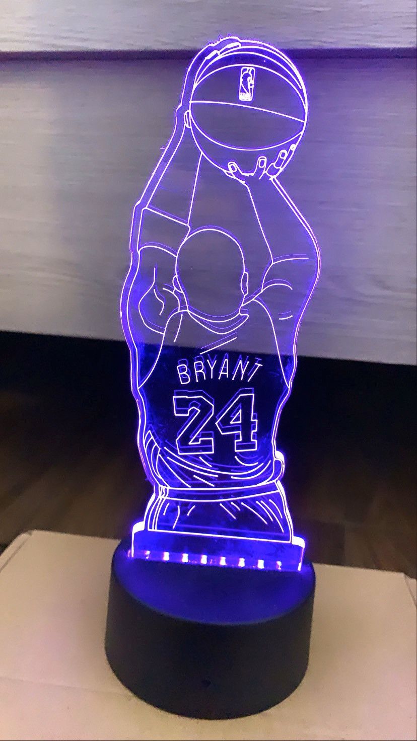 Nike “Kobe Forever” Mamba 24 Multicolour LED Light + Stand & Box Size ONE SIZE - 2 Thumbnail