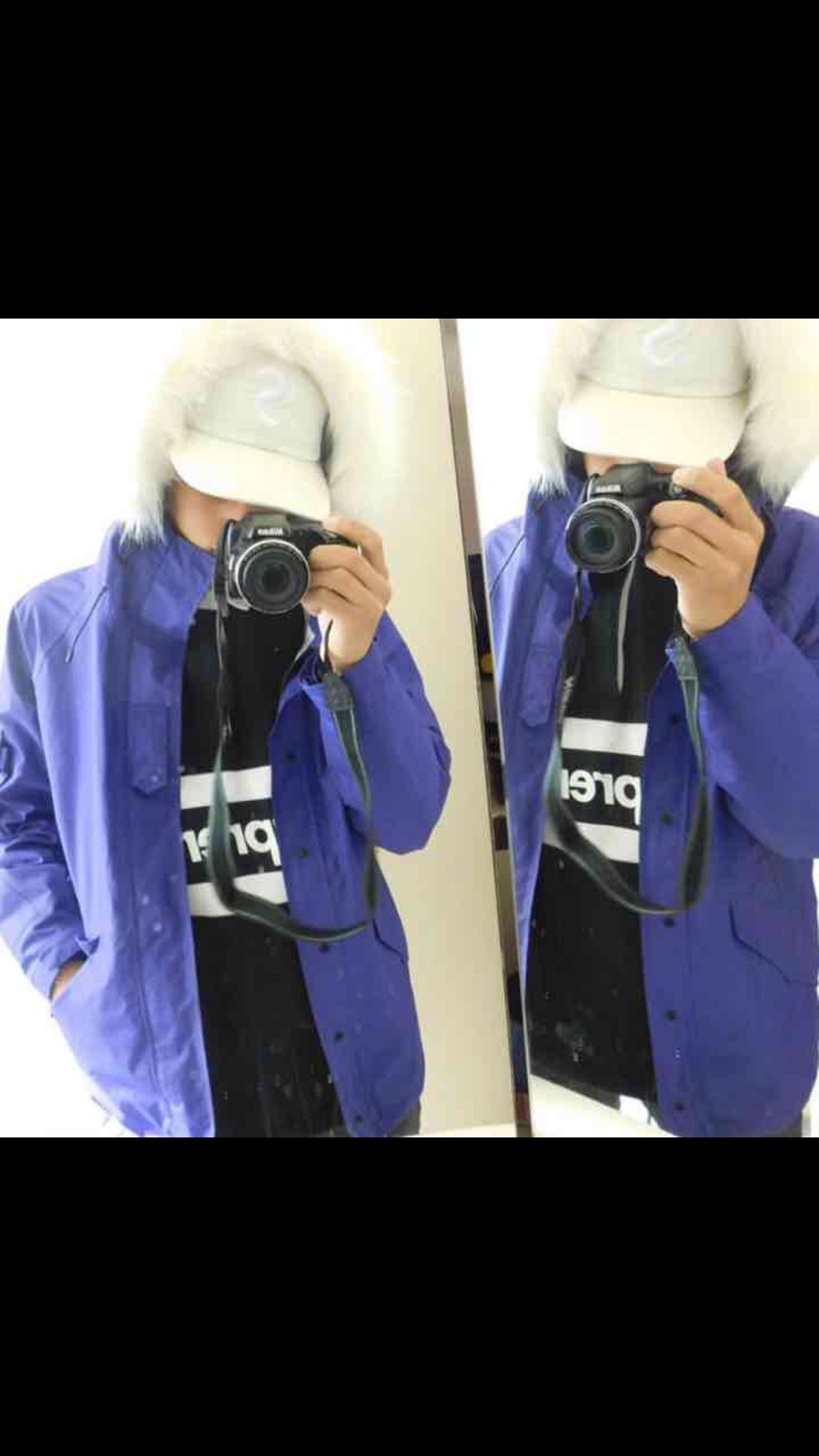 Supreme Supreme Arabic Military Taped Seam Parka | Grailed