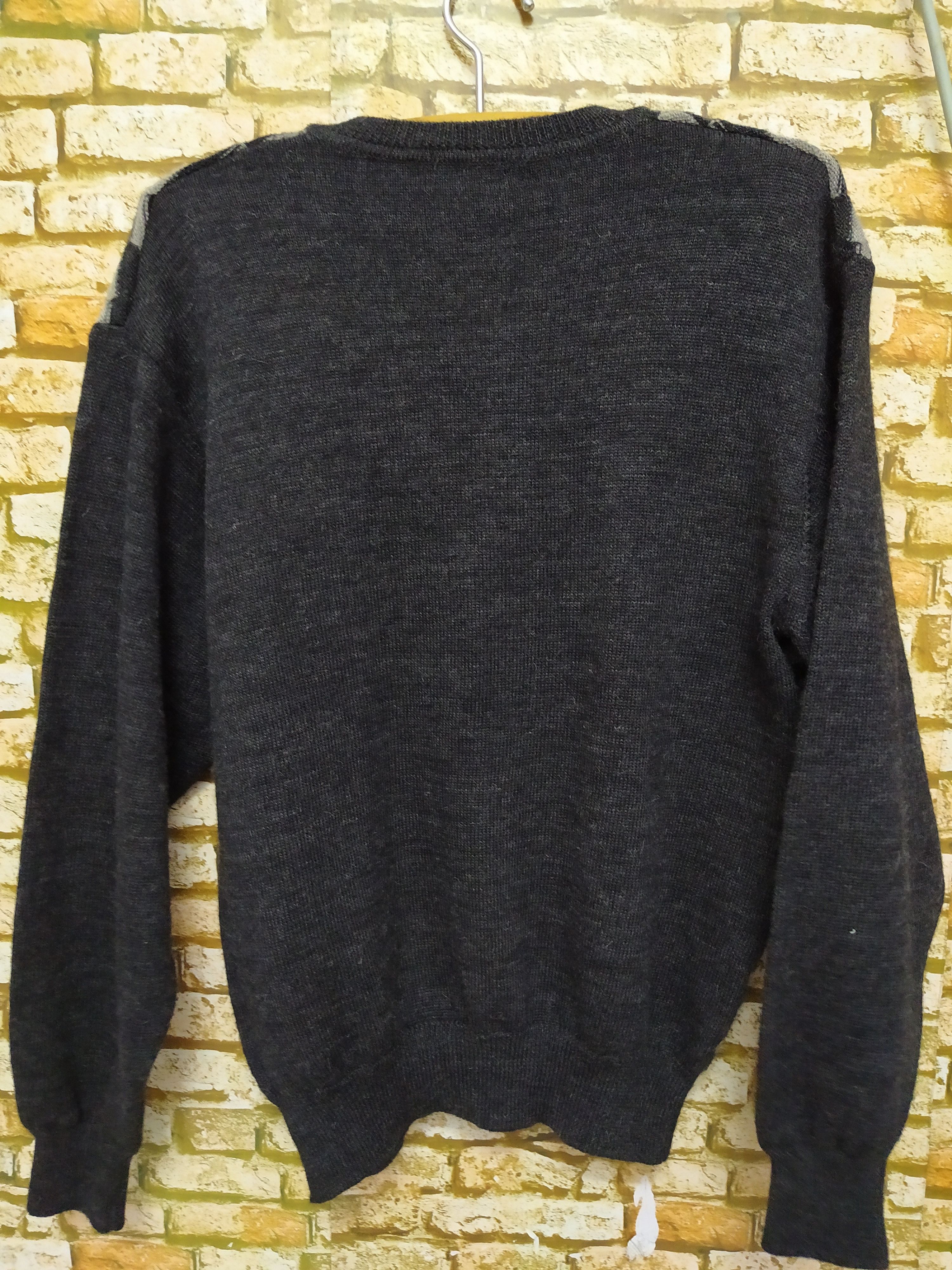 Yves Saint Laurent YVES SAINT LAURENT YSL KNITWEAR SWEATER STRIPE (B451) Size US M / EU 48-50 / 2 - 3 Thumbnail