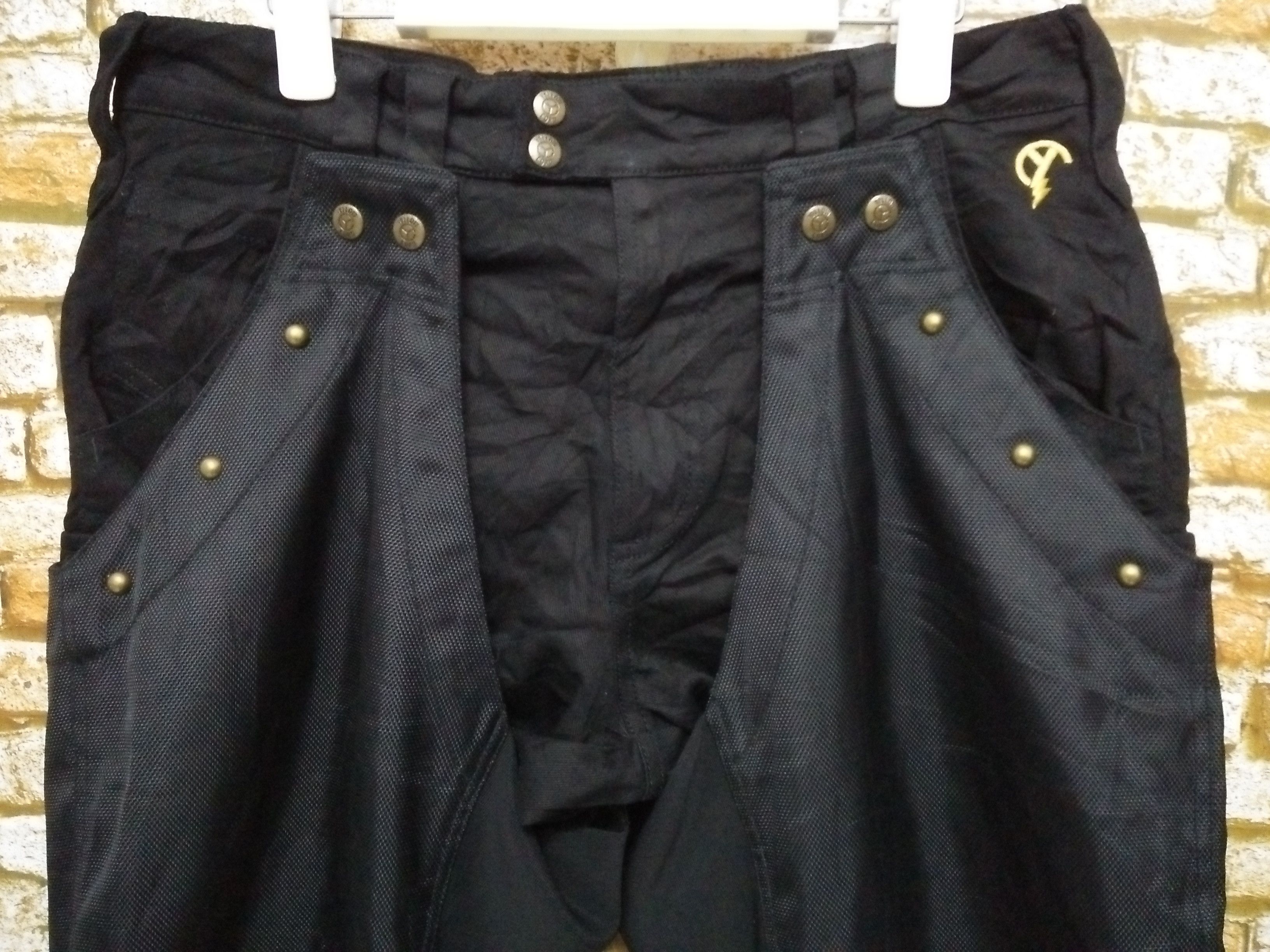 YELLOW CORN YELLOW CORN BIKER PANT short+long REMOVABLE (A944) Size US 34 / EU 50 - 3 Thumbnail
