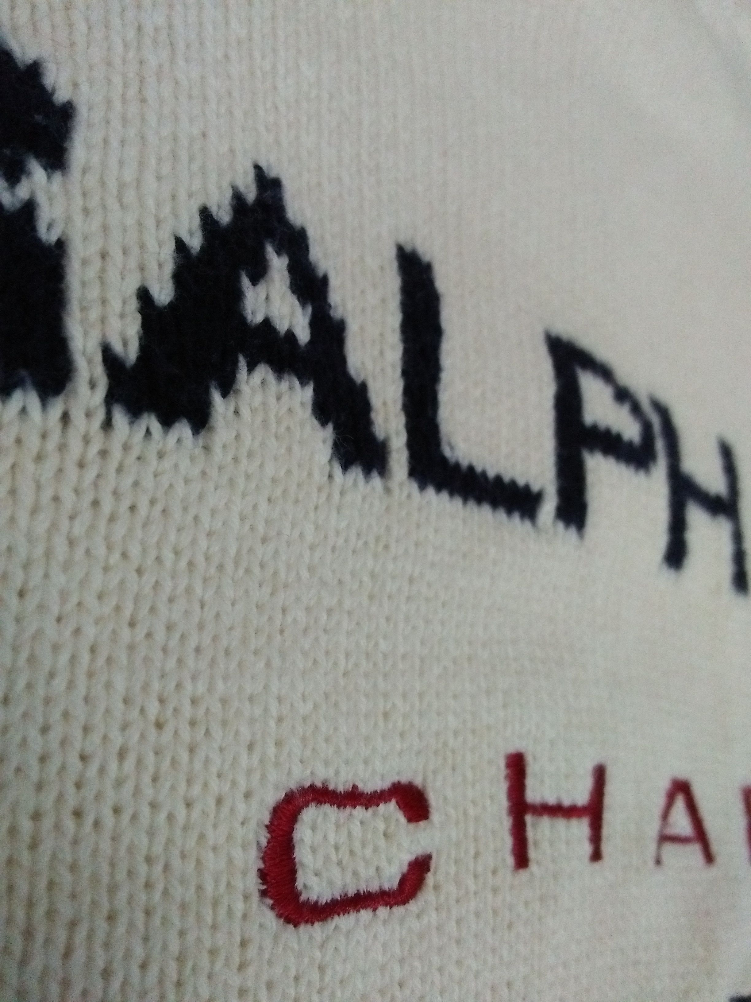 Chaps Ralph Lauren POLO RALPH LAUREN BIG LOGO FLAG KNITWEAR (B109) Size US M / EU 48-50 / 2 - 6 Thumbnail