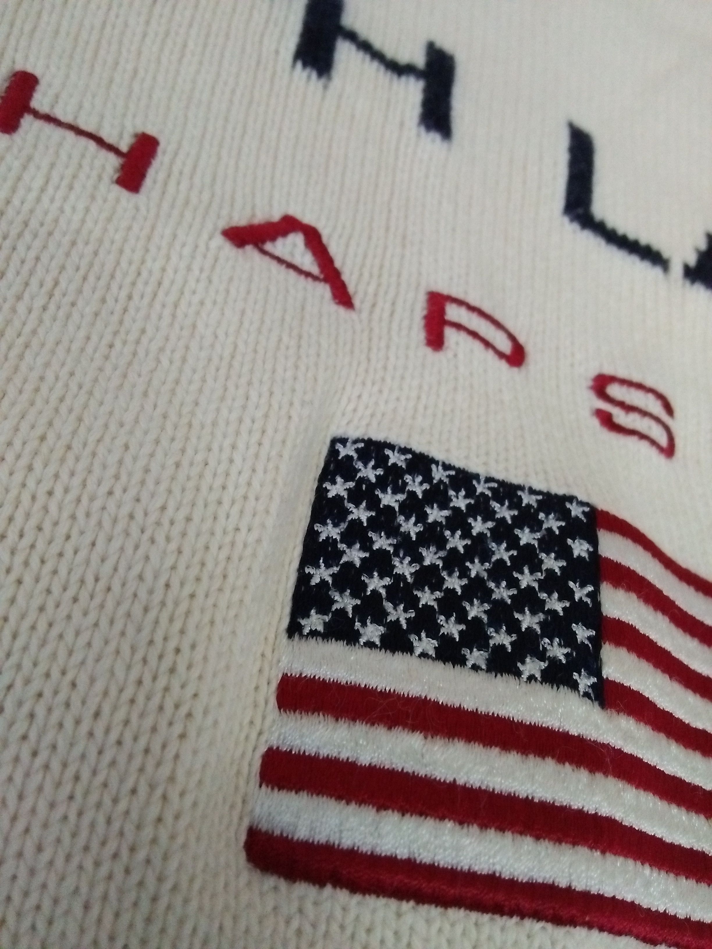 Chaps Ralph Lauren POLO RALPH LAUREN BIG LOGO FLAG KNITWEAR (B109) Size US M / EU 48-50 / 2 - 5 Thumbnail