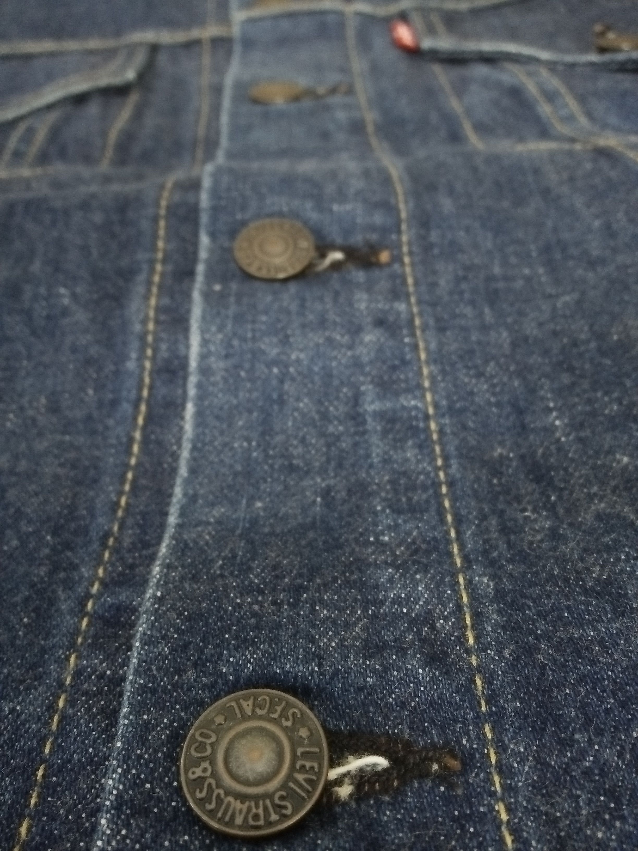Levi's Vintage Clothing VTG LEVIS 557 BIG E DENIM JACKET (B68) Size US S / EU 44-46 / 1 - 3 Thumbnail