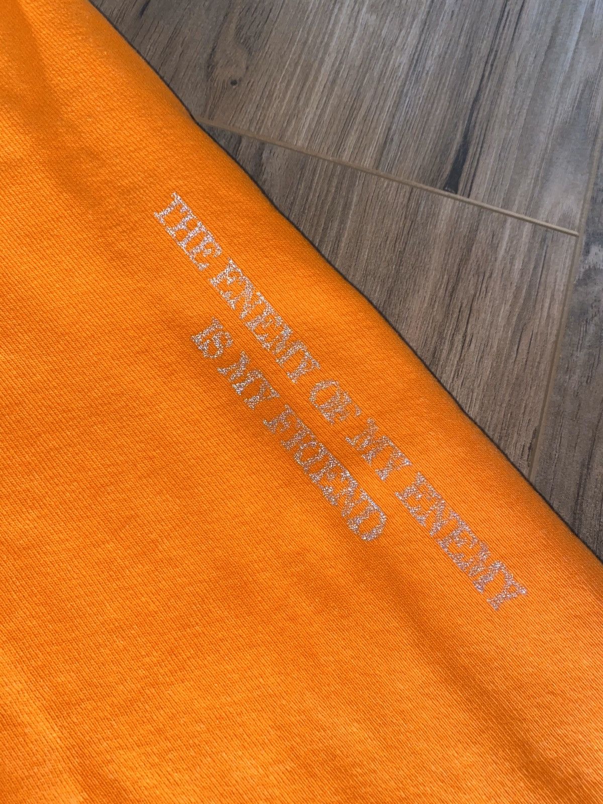 Menace Menace Beverly Hills Gun Range Orange 3M Hoodie Size Large Size US L / EU 52-54 / 3 - 4 Thumbnail