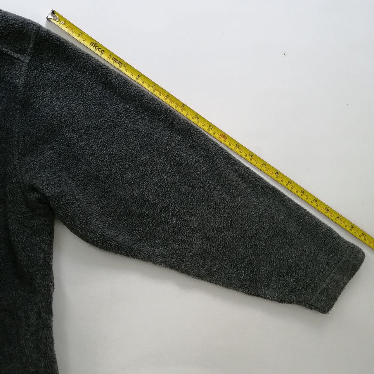 Designer 🔥L.L. Bean Zip Up Dark Grey Winter Fleece Jacket Size US XL / EU 56 / 4 - 4 Thumbnail