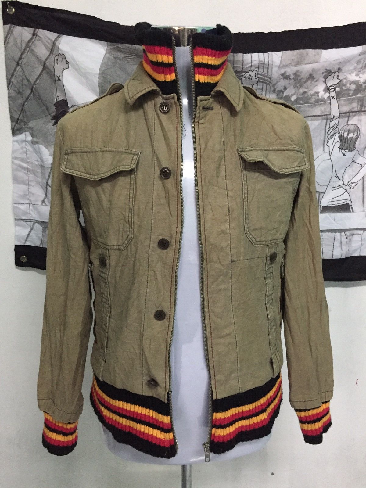 Japanese Brand Wide Rib Jacket Size US L / EU 52-54 / 3 - 2 Thumbnail