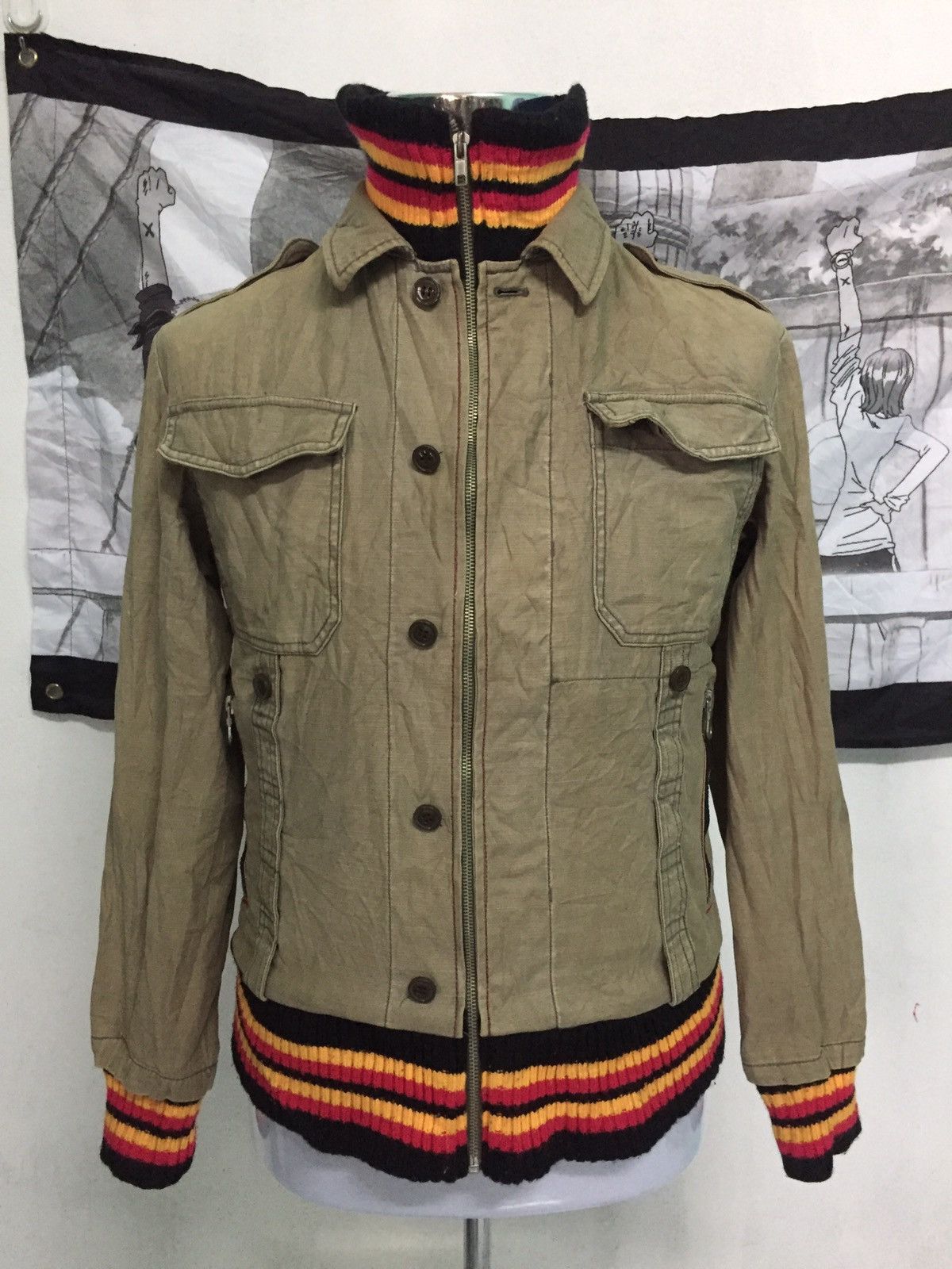 Japanese Brand Wide Rib Jacket Size US L / EU 52-54 / 3 - 1 Thumbnail