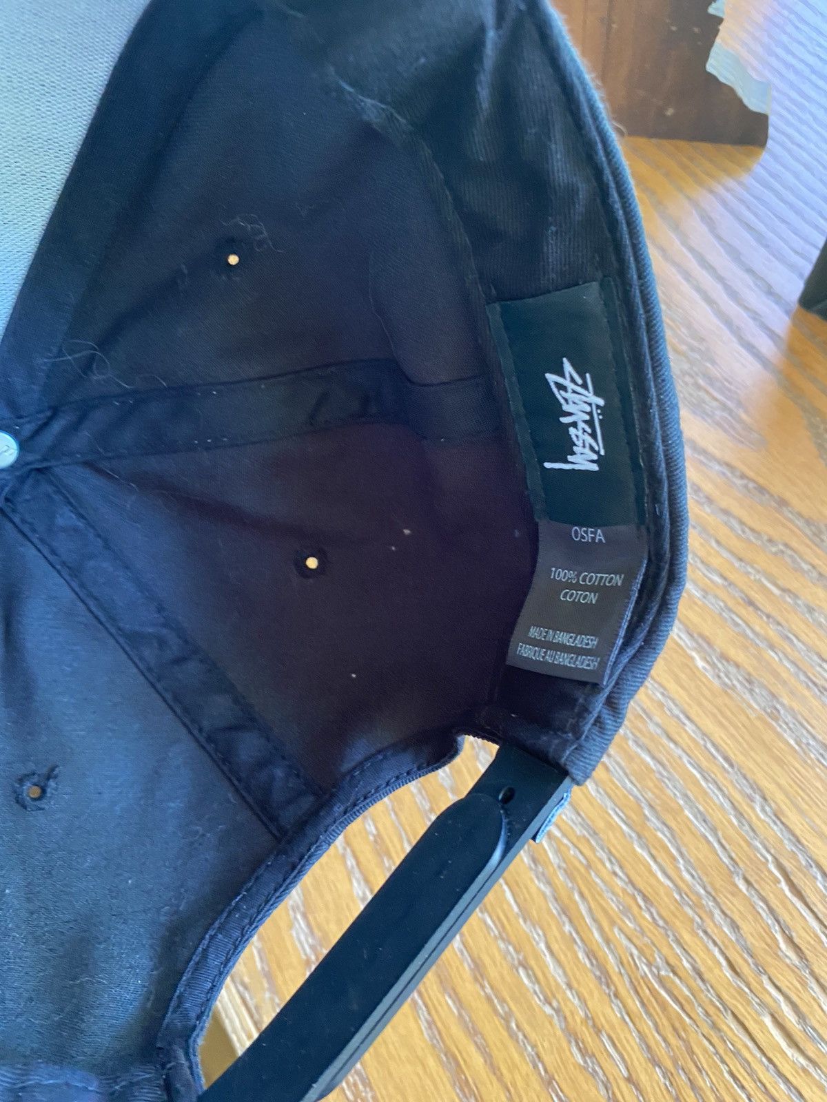 Stussy Stussy Embroidered Logo SnapBack Size ONE SIZE - 3 Thumbnail