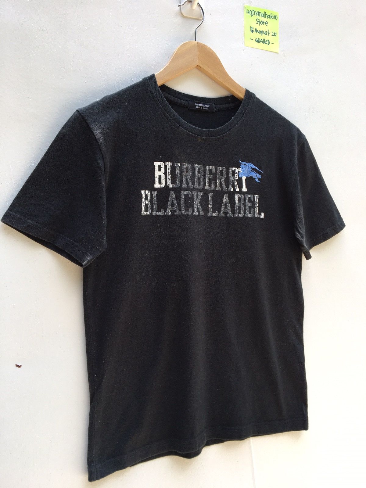 Burberry Vintage BURBERRY spell out design Burberry black label Size US S / EU 44-46 / 1 - 3 Thumbnail