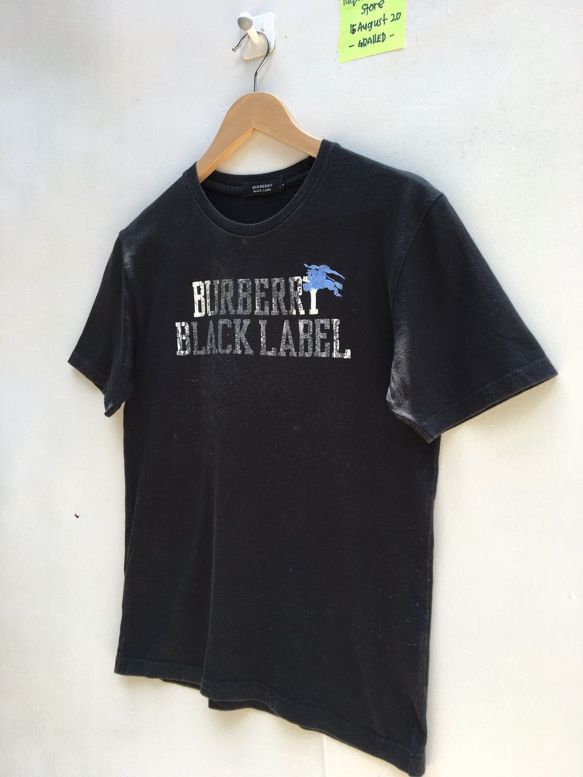 Burberry Vintage BURBERRY spell out design Burberry black label Size US S / EU 44-46 / 1 - 4 Thumbnail