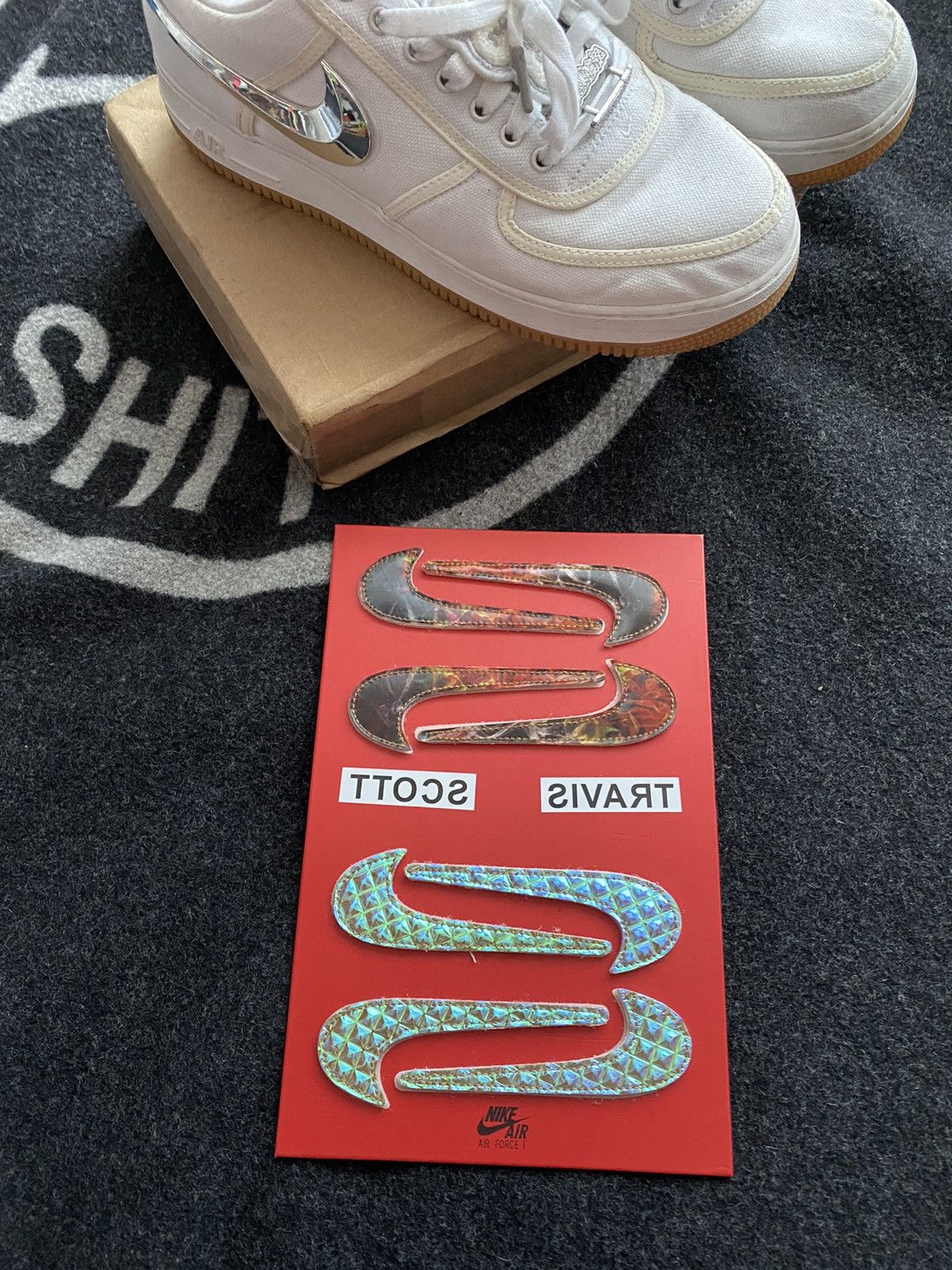 Nike Travis Scott Air Force 1 Size US 10.5 / EU 43-44 - 16 Thumbnail