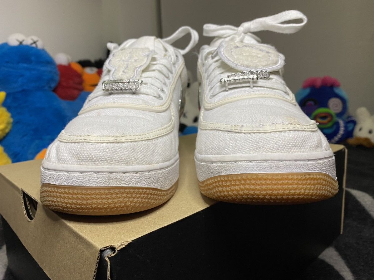Nike Travis Scott Air Force 1 Size US 10.5 / EU 43-44 - 8 Thumbnail