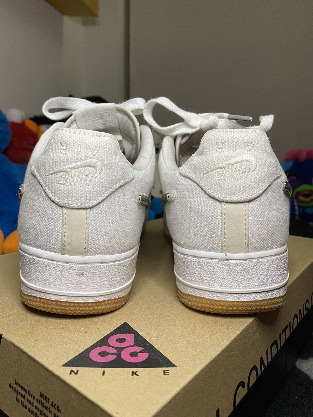 Nike Travis Scott Air Force 1 Size US 10.5 / EU 43-44 - 6 Thumbnail