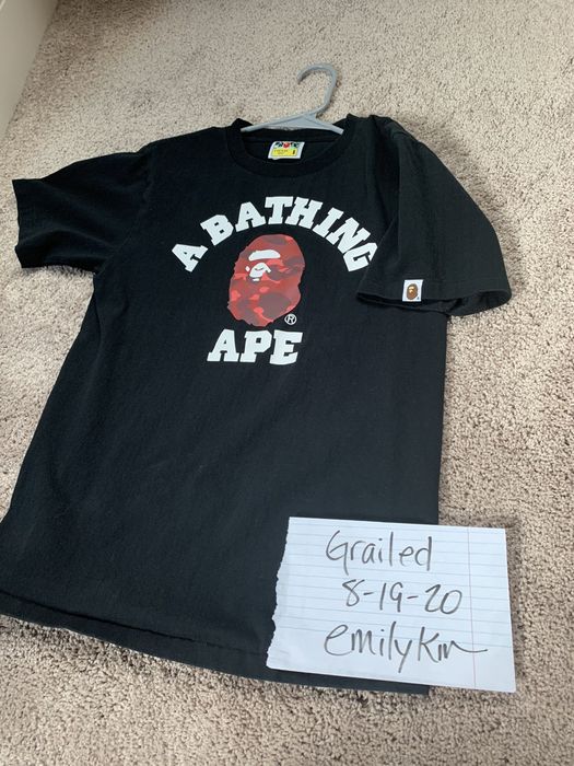 Bape A Bathing Ape Camo T-shirt Size US S / EU 44-46 / 1 - 1 Preview