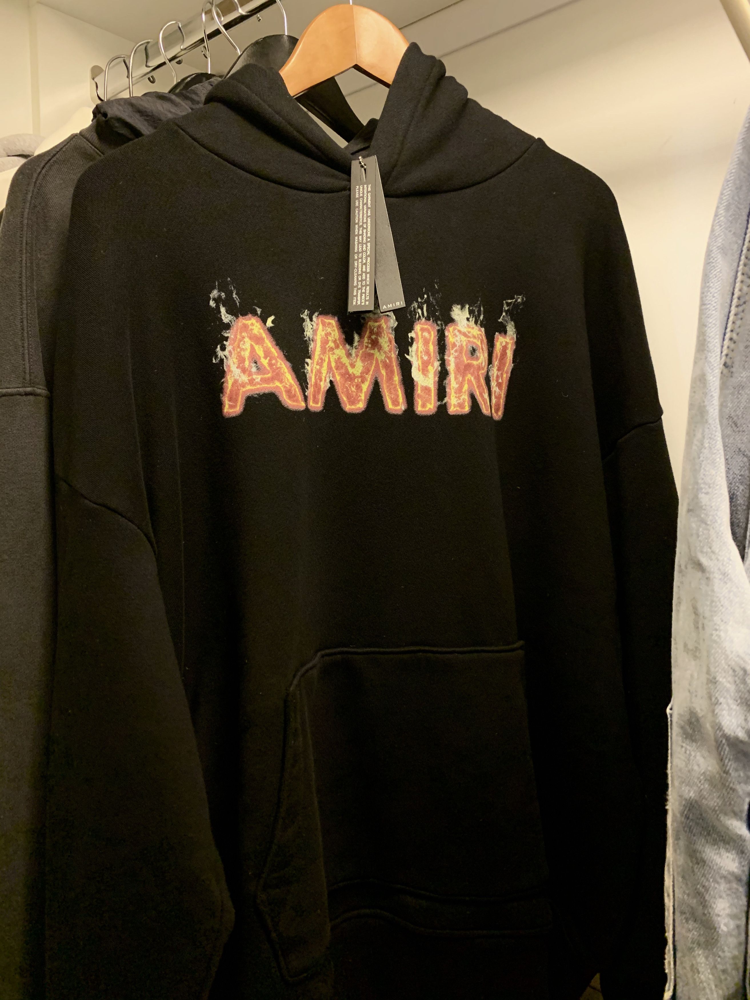 Amiri Amiri Flame Hoodie SSENSE Exclusive size L Size US L / EU 52-54 / 3 - 1 Thumbnail