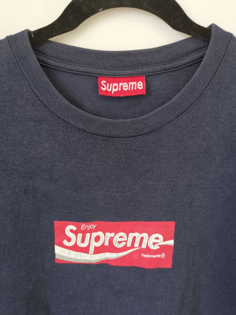 Supreme supreme coca cola box logo tee | Grailed