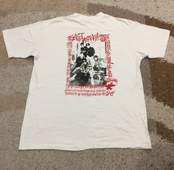 Vintage Vintage 80's Stussy Skate Tough You Muthas T-Shirt (Rare