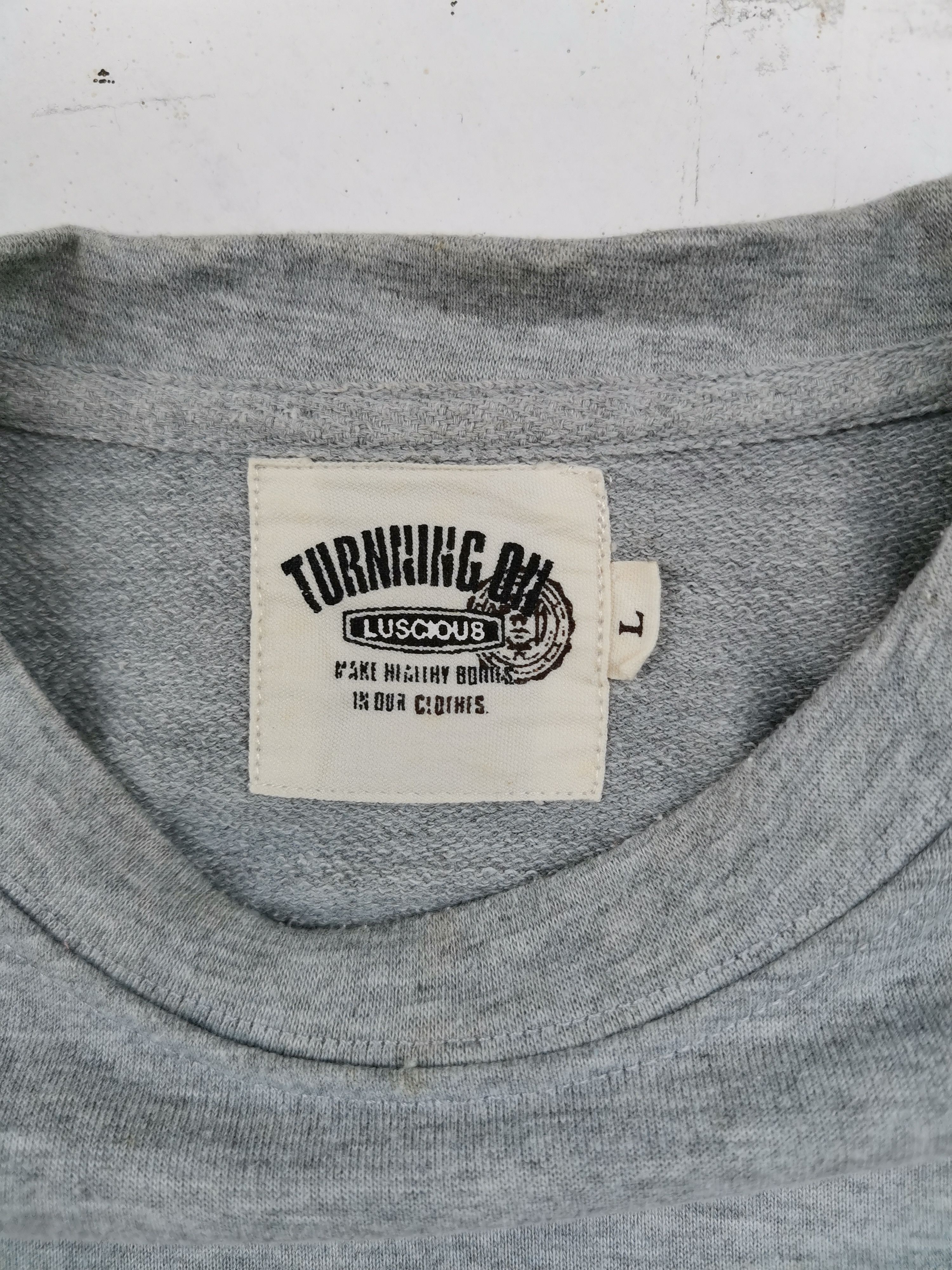 Japanese Brand Vintage Finding 58 Big Logo Sweatshirt Size US L / EU 52-54 / 3 - 6 Thumbnail