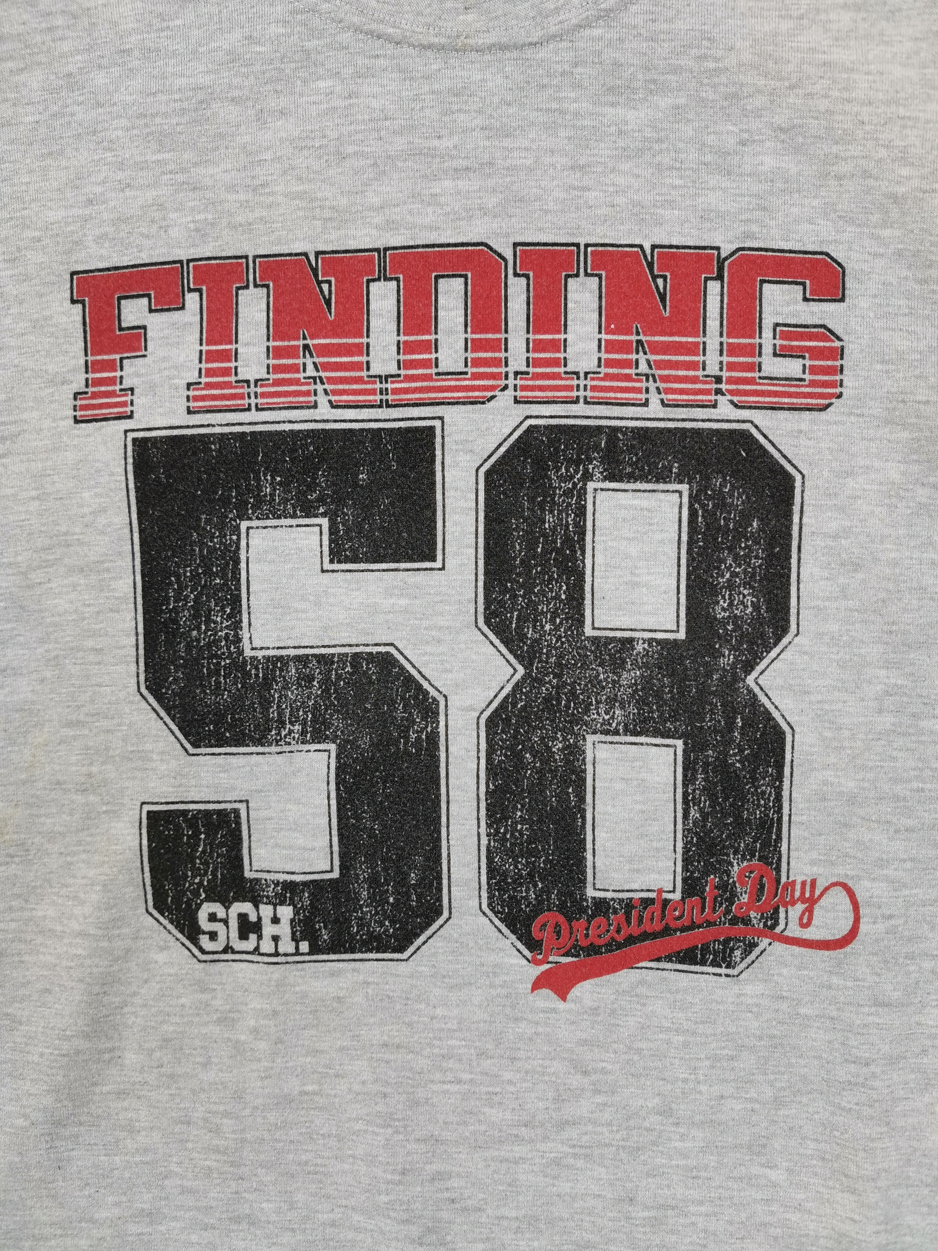 Japanese Brand Vintage Finding 58 Big Logo Sweatshirt Size US L / EU 52-54 / 3 - 8 Thumbnail