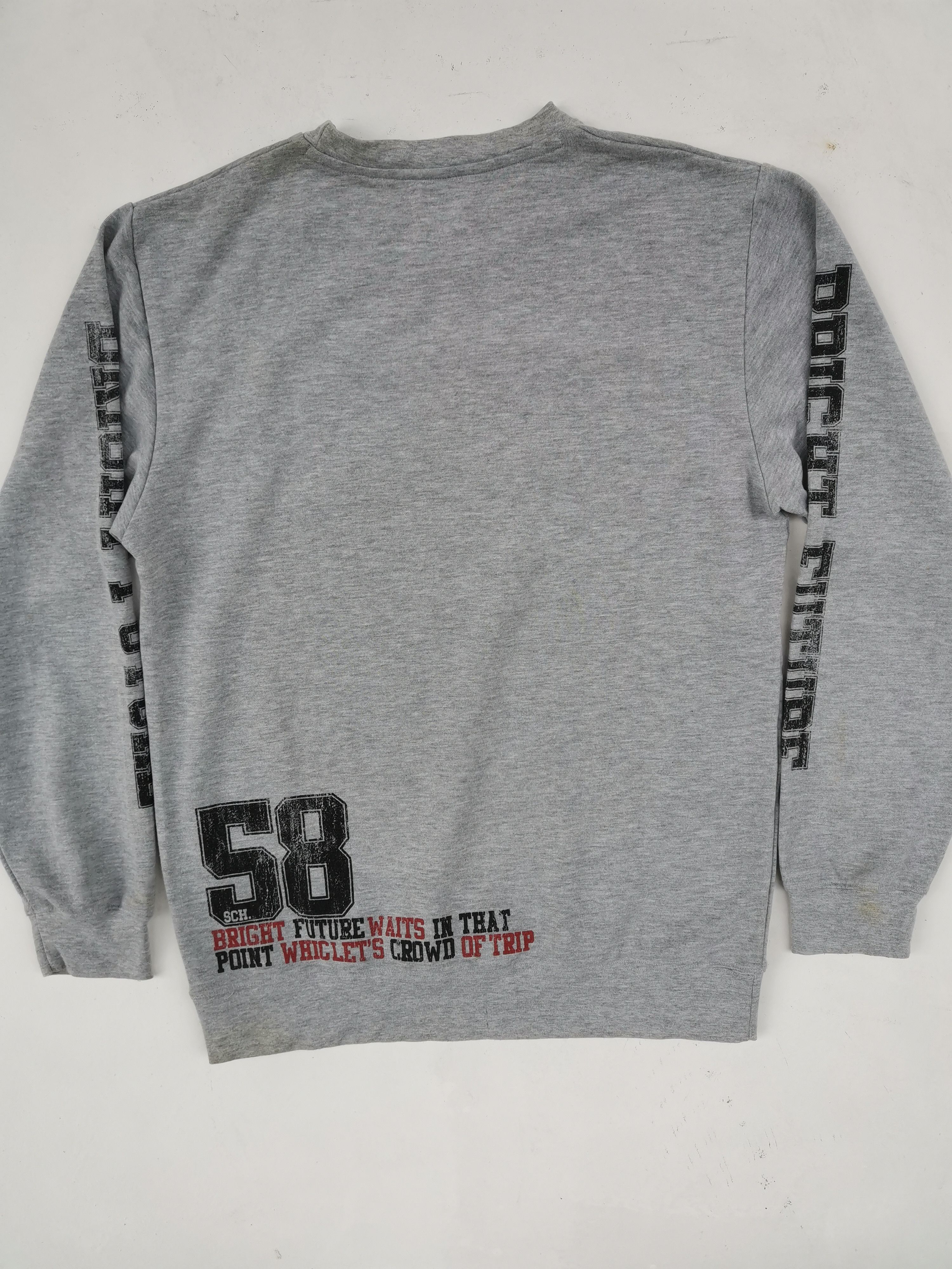 Japanese Brand Vintage Finding 58 Big Logo Sweatshirt Size US L / EU 52-54 / 3 - 5 Thumbnail