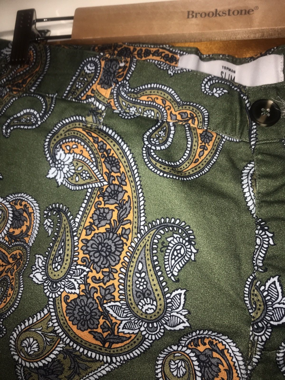Topman Topman Paisley Shorts - Size 34 Slim - Amazing Materials Size US 34 / EU 50 - 2 Thumbnail