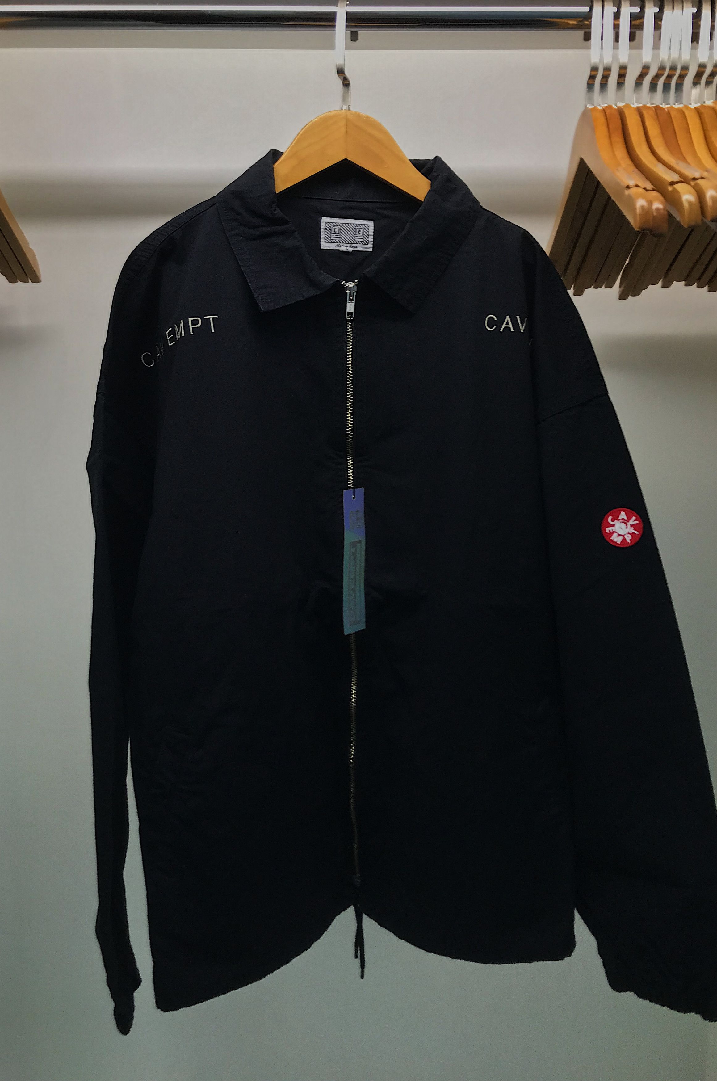 Cav Empt Cav Empt 01100100 Zip Jacket | Grailed