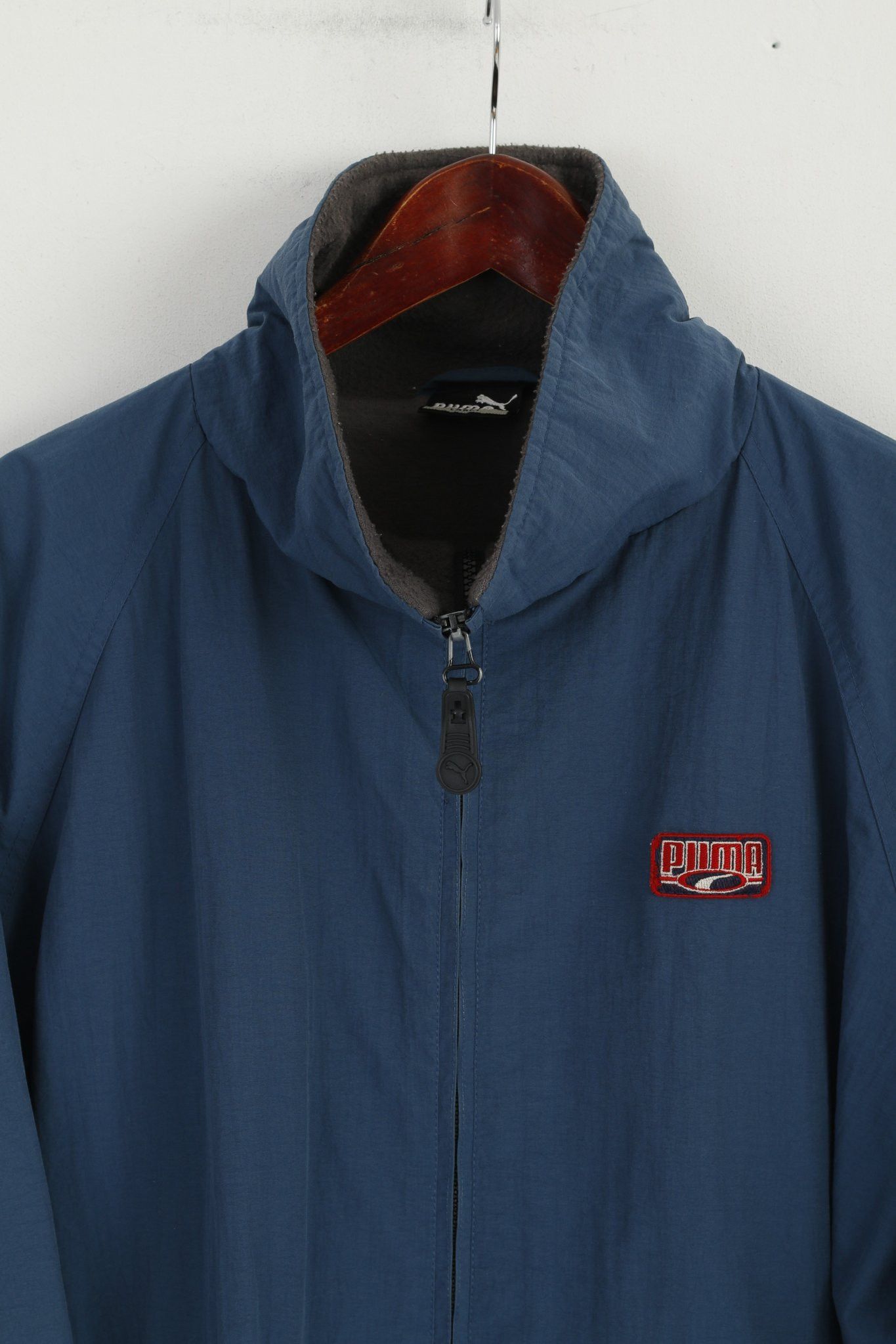 Puma Puma Men L Jacket Blue Nylon Perform 360 Full Zipper 1836 Size US L / EU 52-54 / 3 - 3 Thumbnail