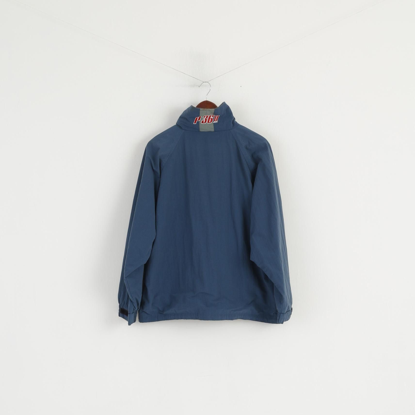 Puma Puma Men L Jacket Blue Nylon Perform 360 Full Zipper 1836 Size US L / EU 52-54 / 3 - 8 Thumbnail