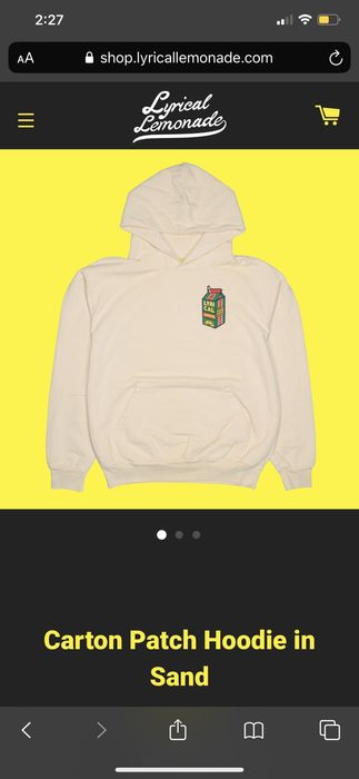 Lyrical lemonade hot sale hoodie grailed