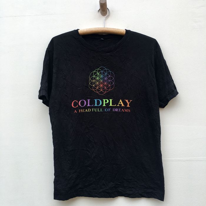 Band Tees Official Merchandise Coldplay Tour Tee | Grailed