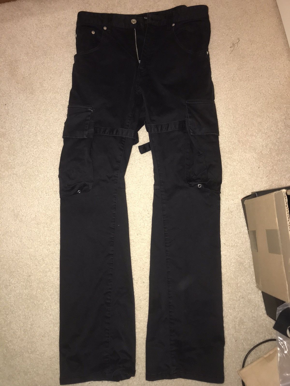 Japanese Brand Vuja de authentic bandage cargo pants 2019 Size US 28 / EU 44 - 3 Thumbnail