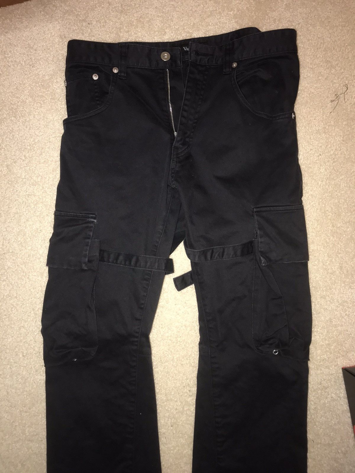 Japanese Brand Vuja de authentic bandage cargo pants 2019 Size US 28 / EU 44 - 4 Thumbnail