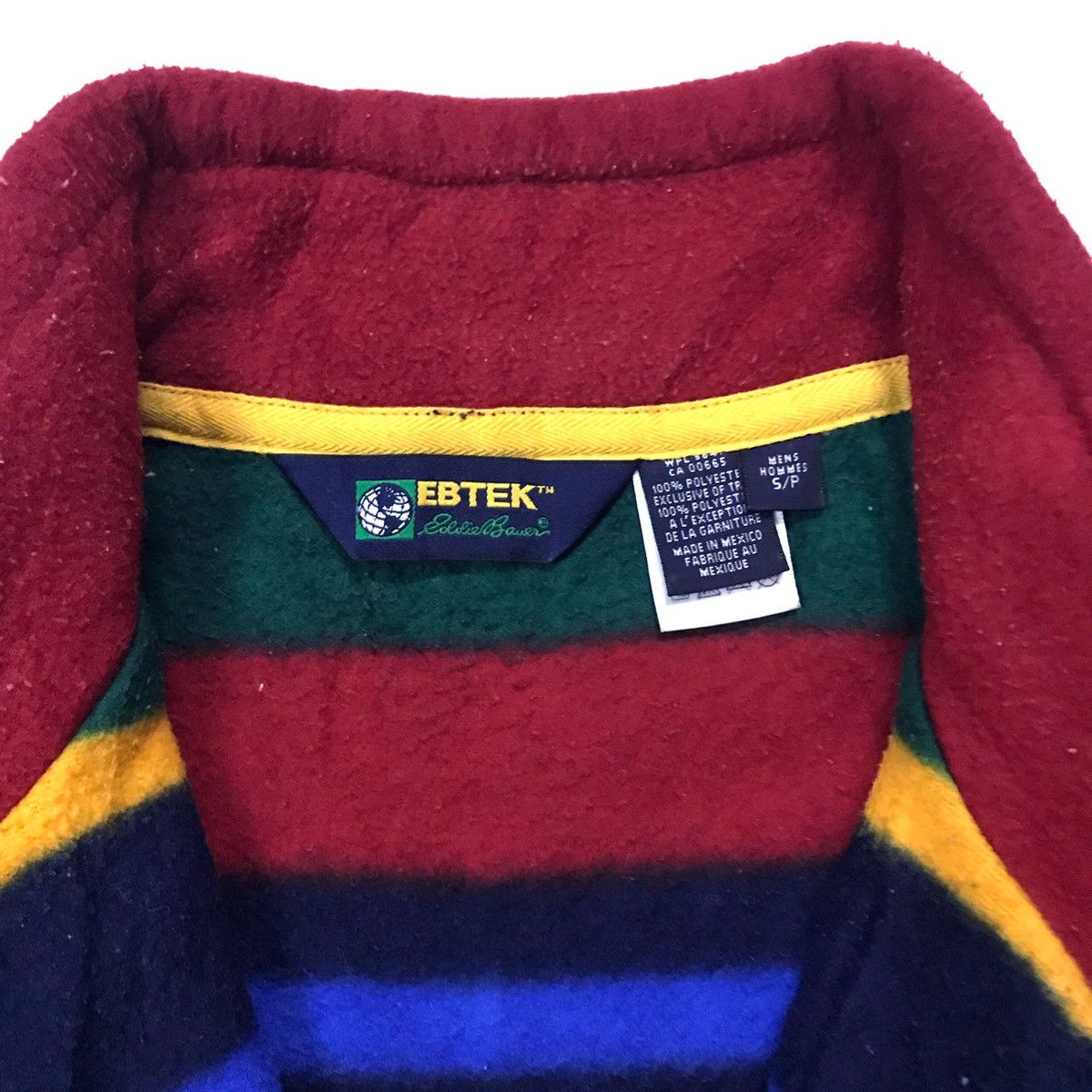 Eddie Bauer Vintage 90s Ebtek X Eddie Bauer half zipper fleece Size US S / EU 44-46 / 1 - 3 Thumbnail